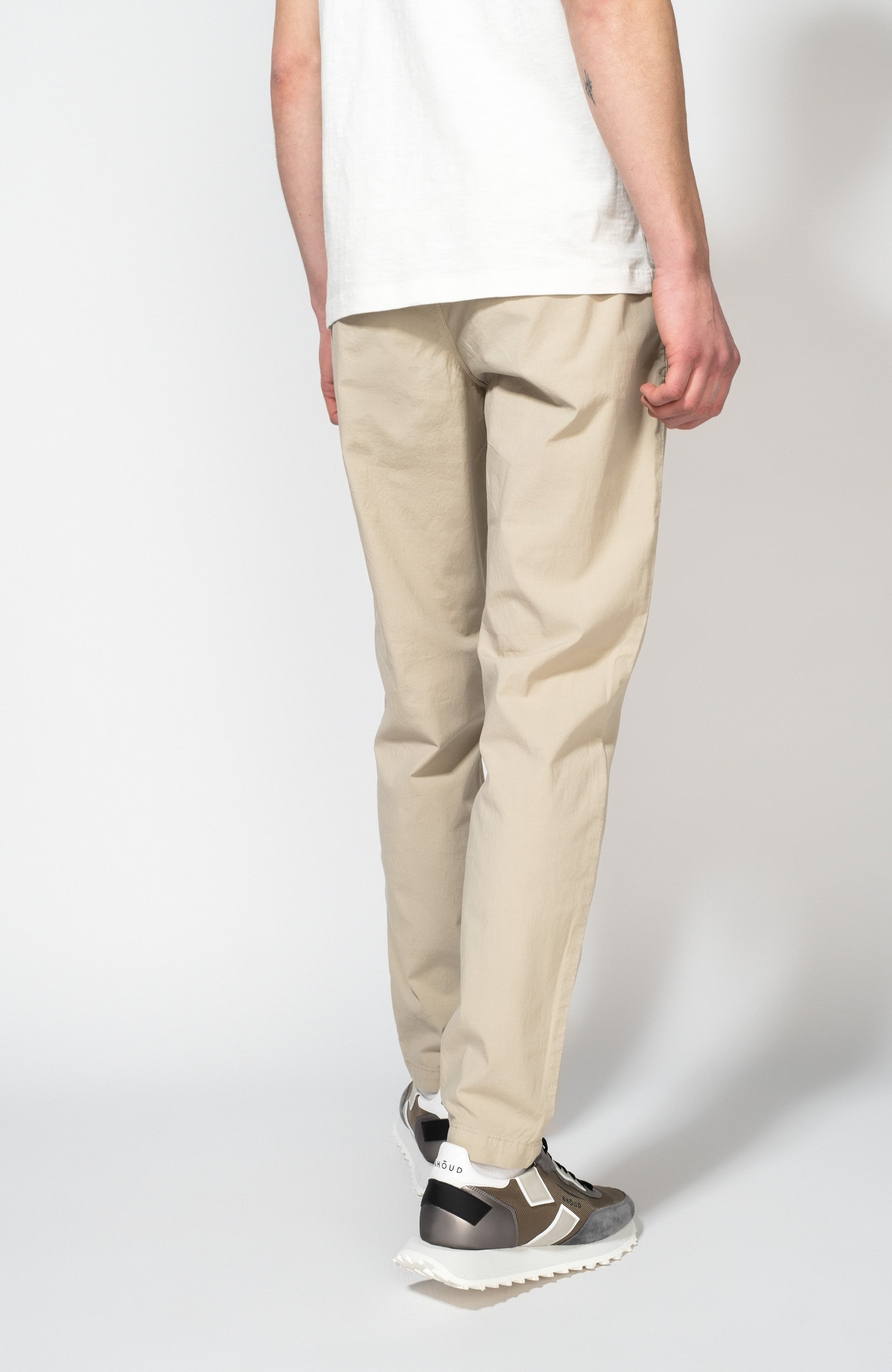Aeronautica militare Neutral Drawstring lightweight trousers image 4