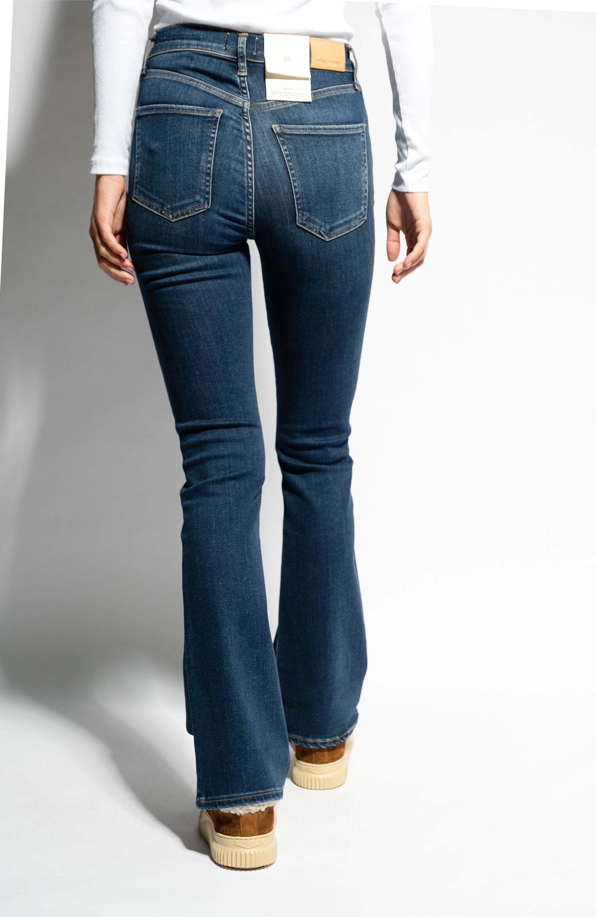 High-rise bootcut jeans LILAH