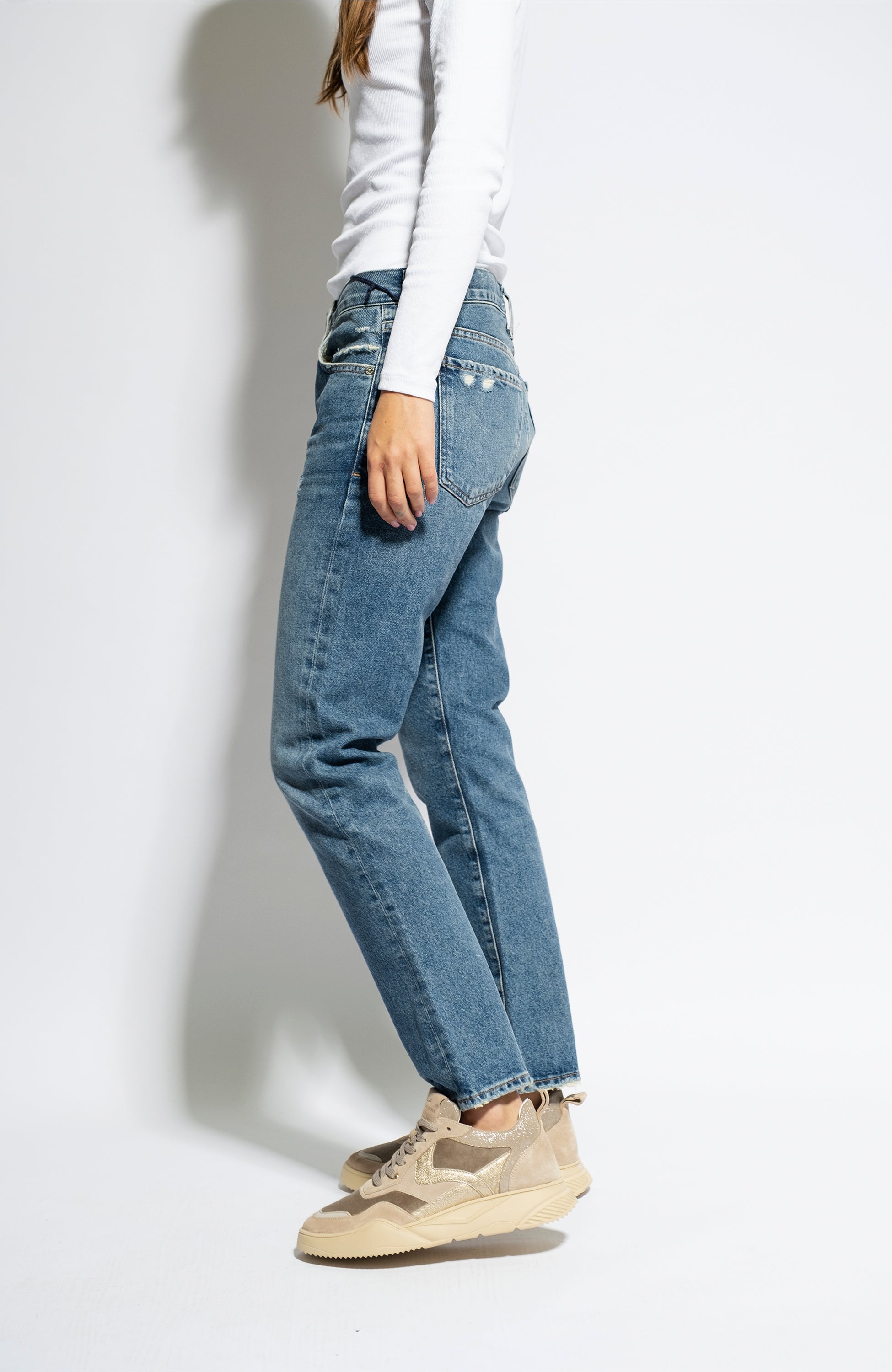 Citizens of humanity Blue Slim boyfriend jeans emerson image 3