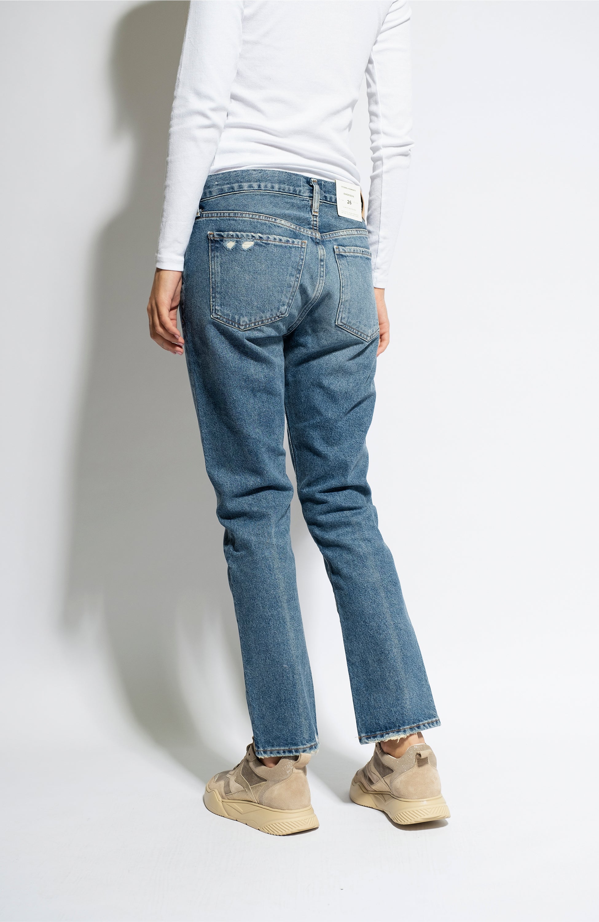 Citizens of humanity Blue Slim boyfriend jeans emerson image 4