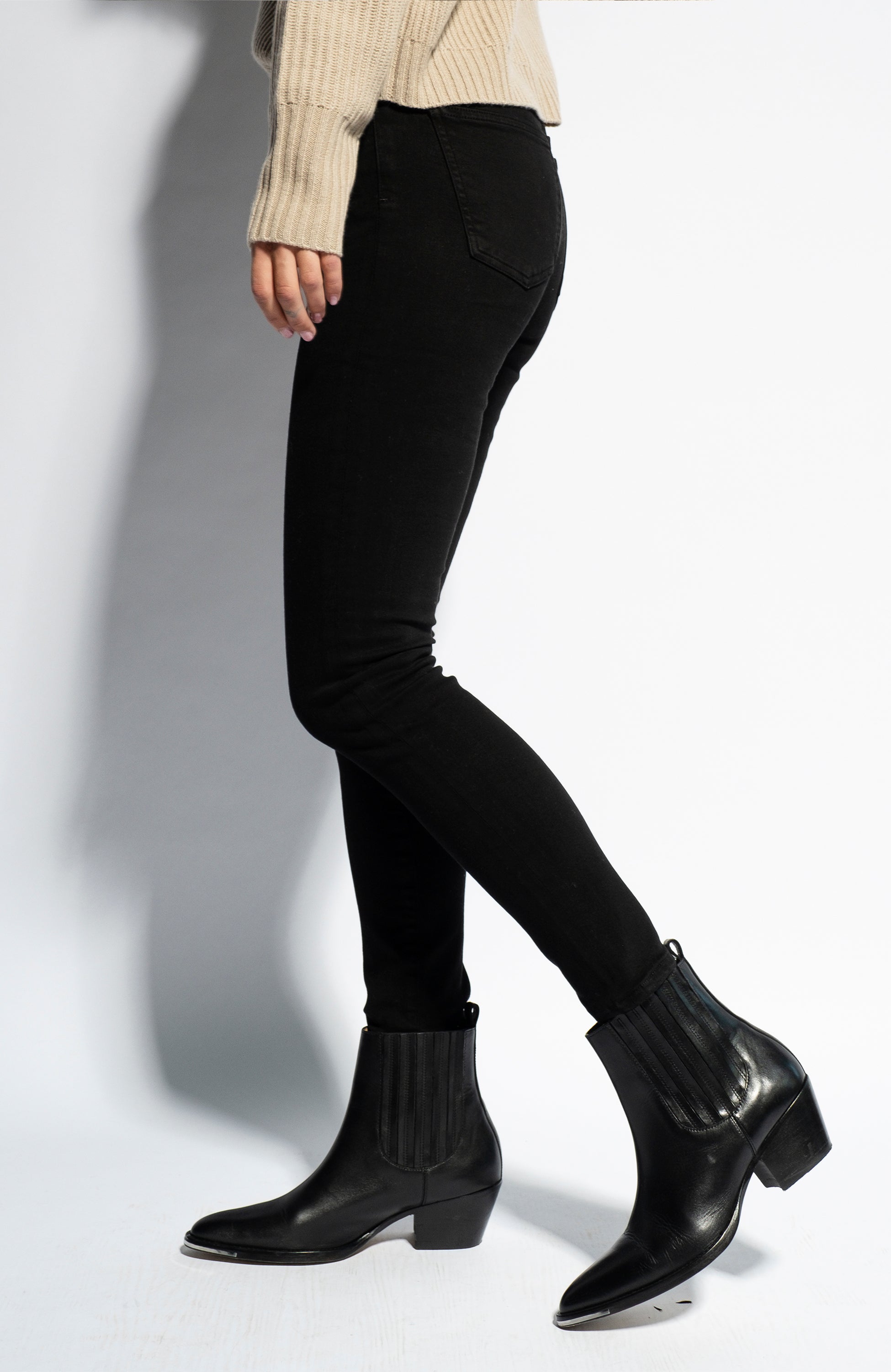 Mid-rise skinny jeans ROCKET ANKLE