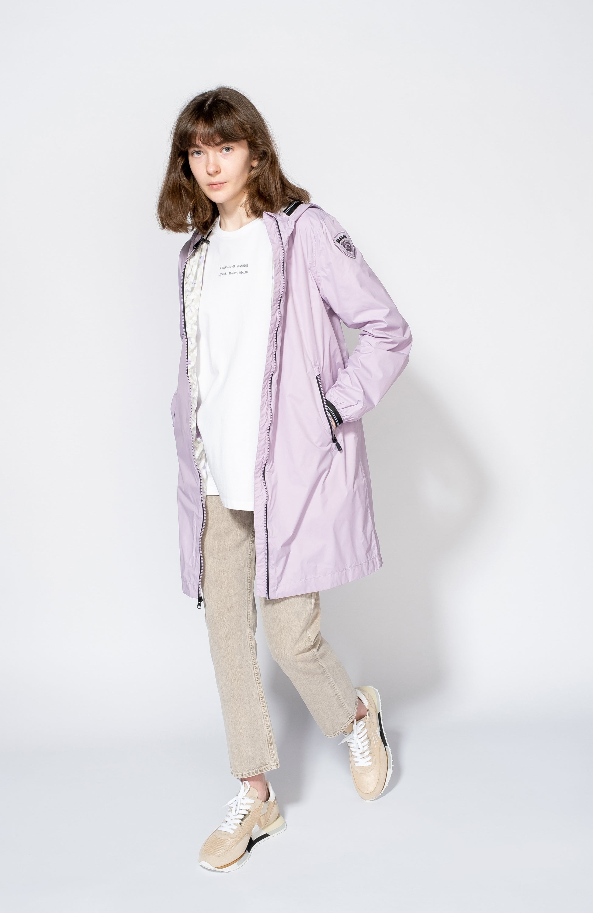 Long raincoat AGNES