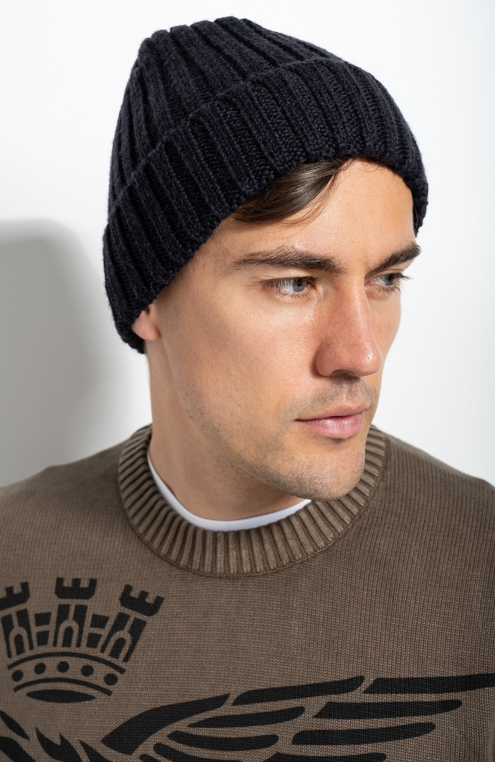 Wool beanie AERONAUTICA MILITARE