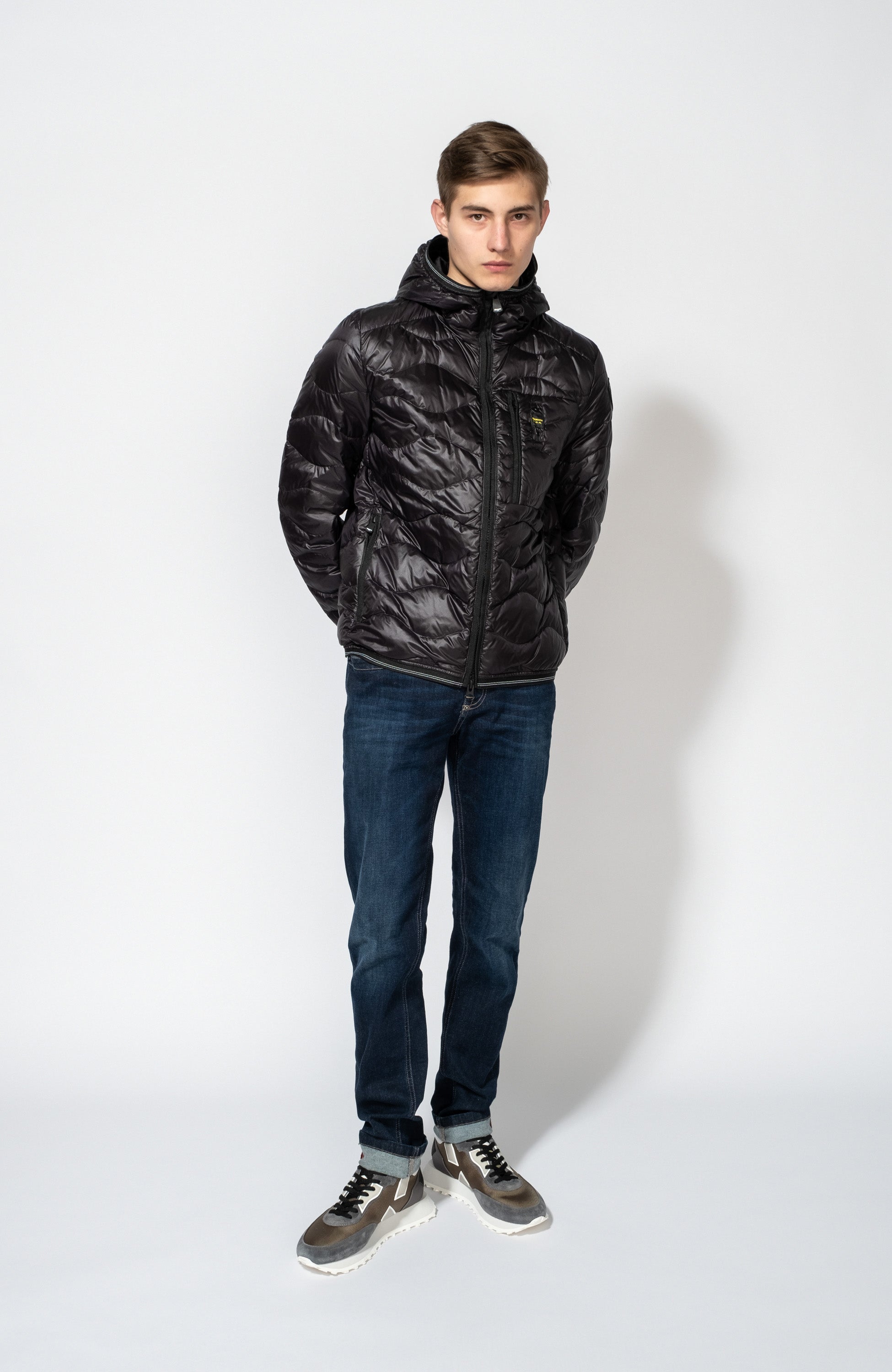 Blauer Black Tepitud sulejope kapuutsiga jaime image 5