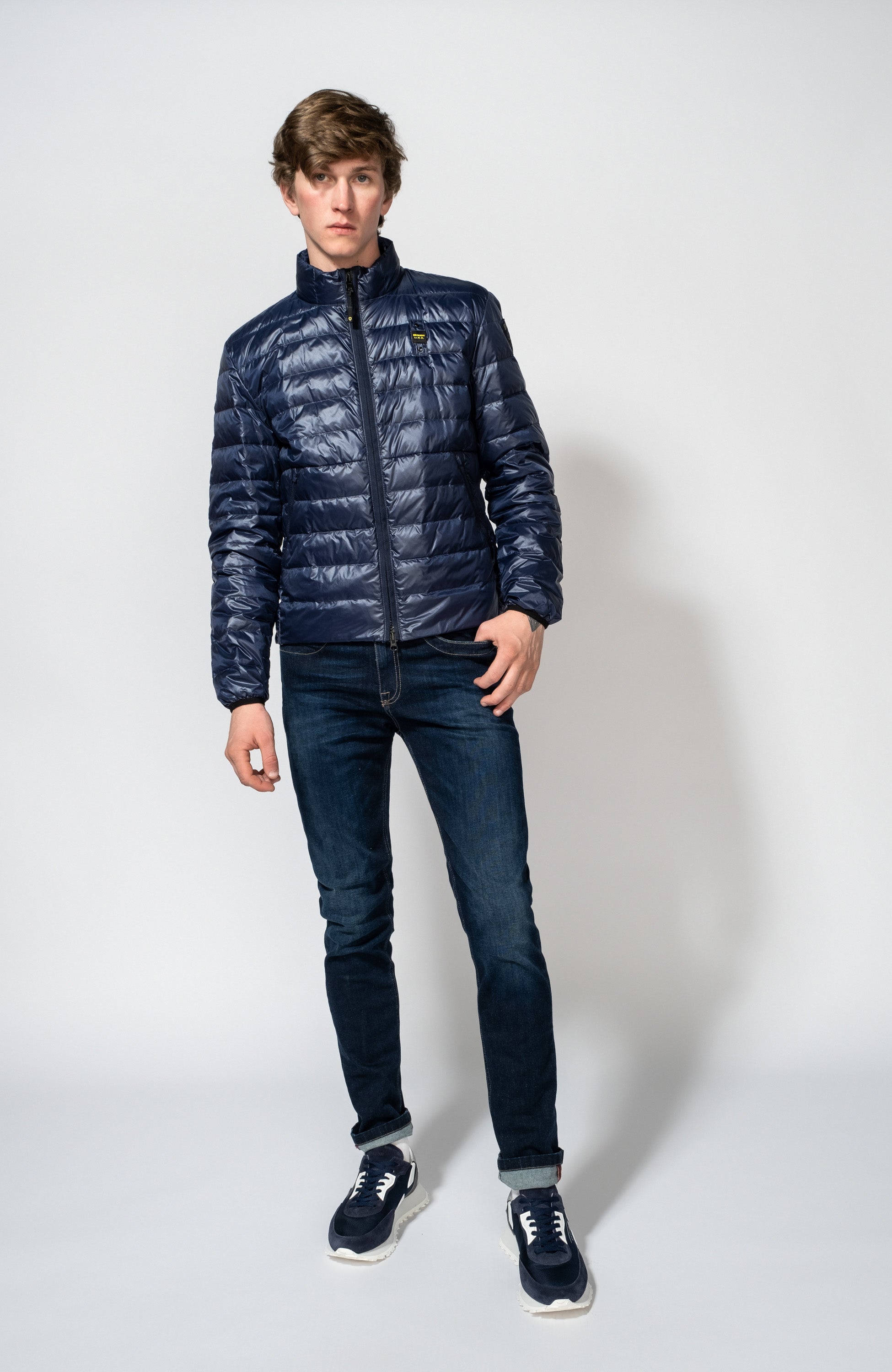 Blauer Navy Feather padded jacket bob image 5
