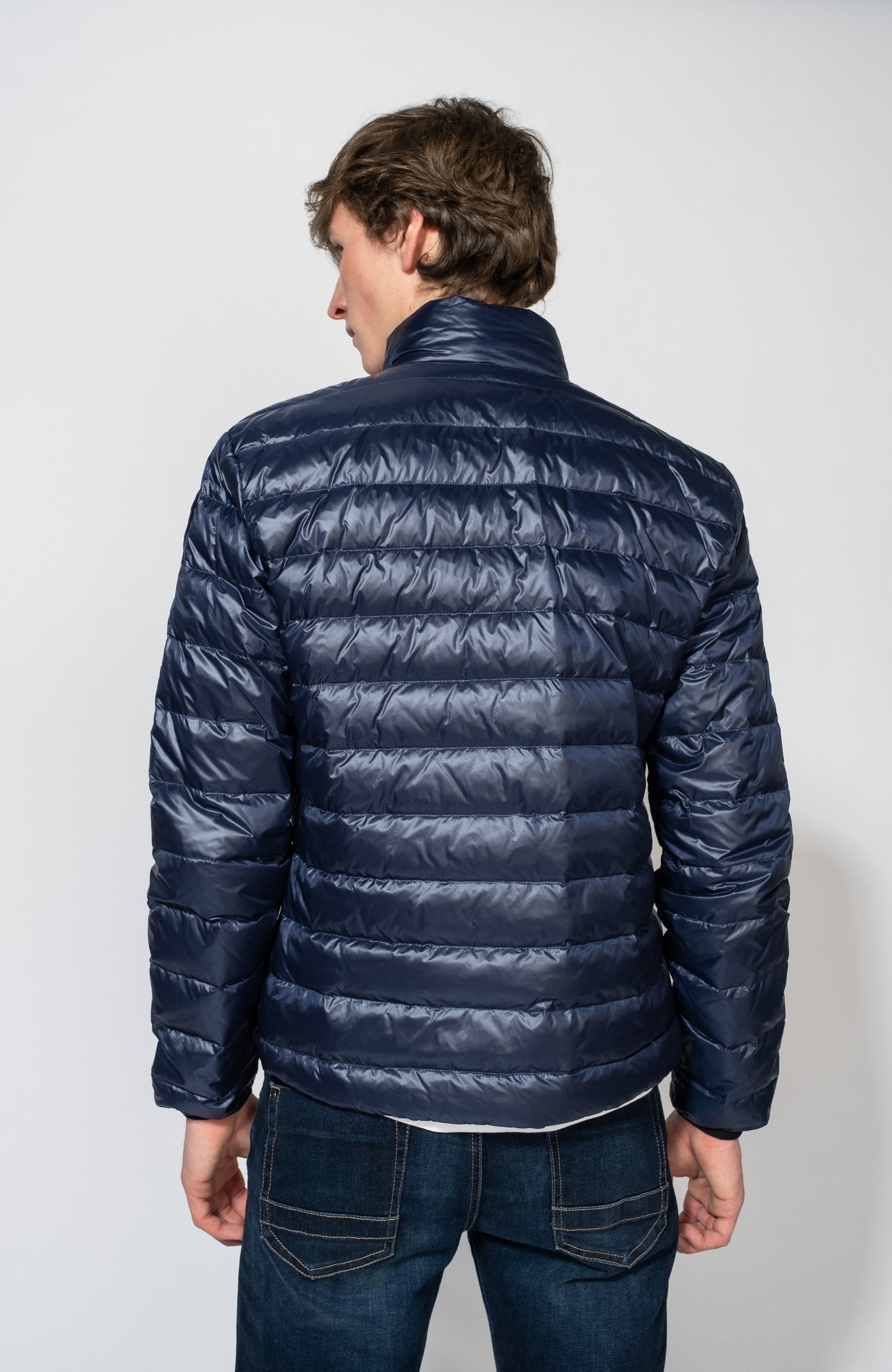 Blauer Navy Feather padded jacket bob image 3
