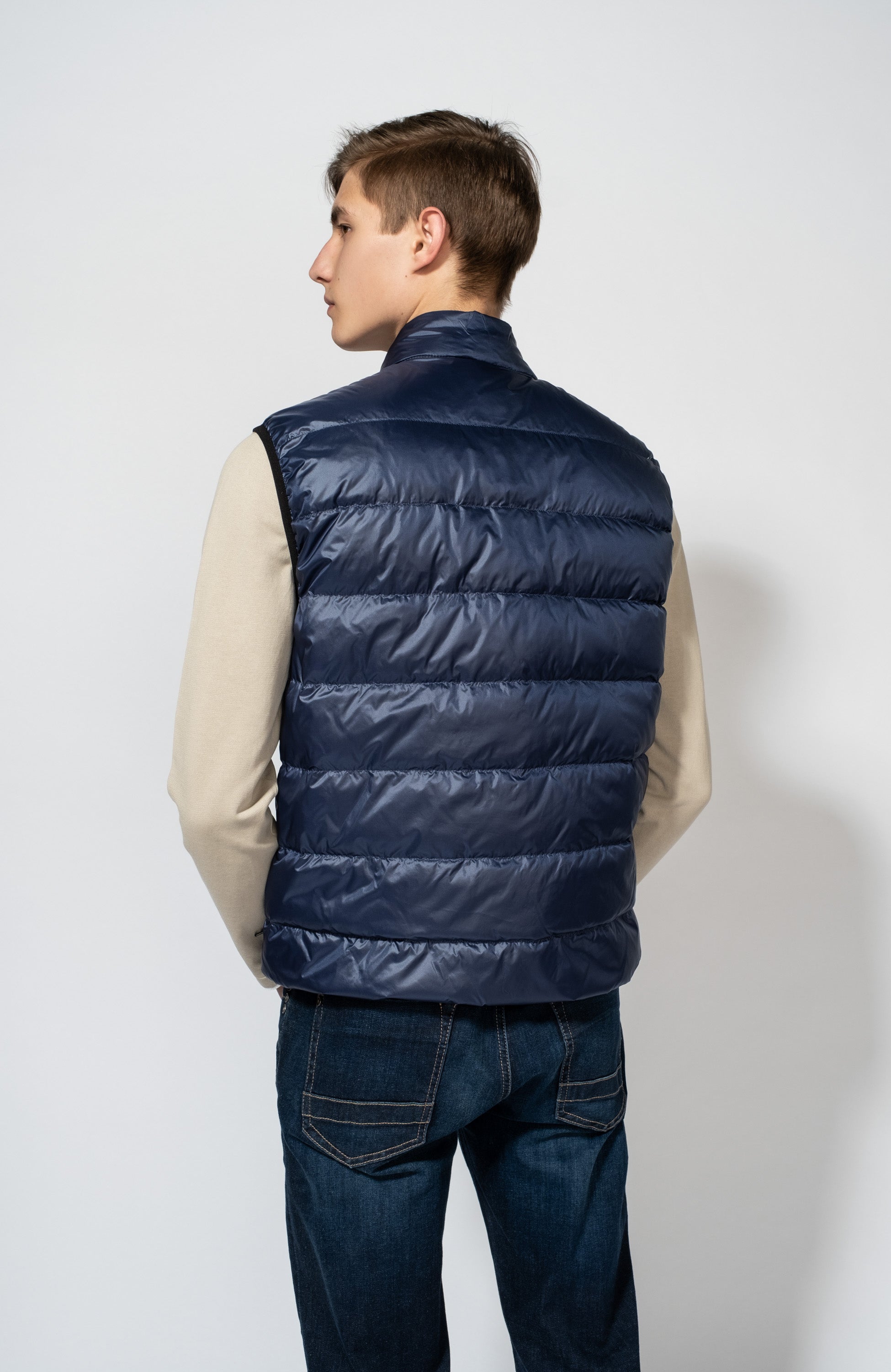 Blauer Navy Kokkupakitav sulevest daryl image 3