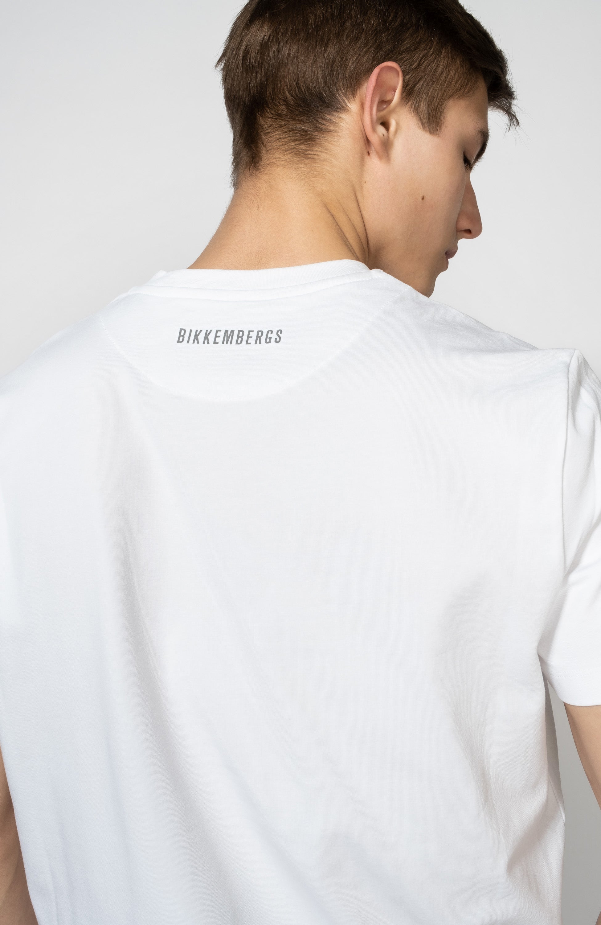 Dirk bikkembergs White Logo-emblem print t-shirt image 2