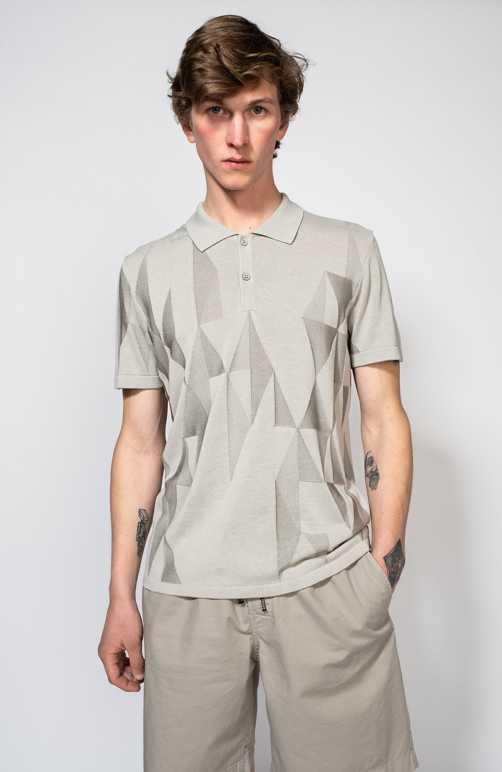 Knitted polo DIRK BIKKEMBERGS