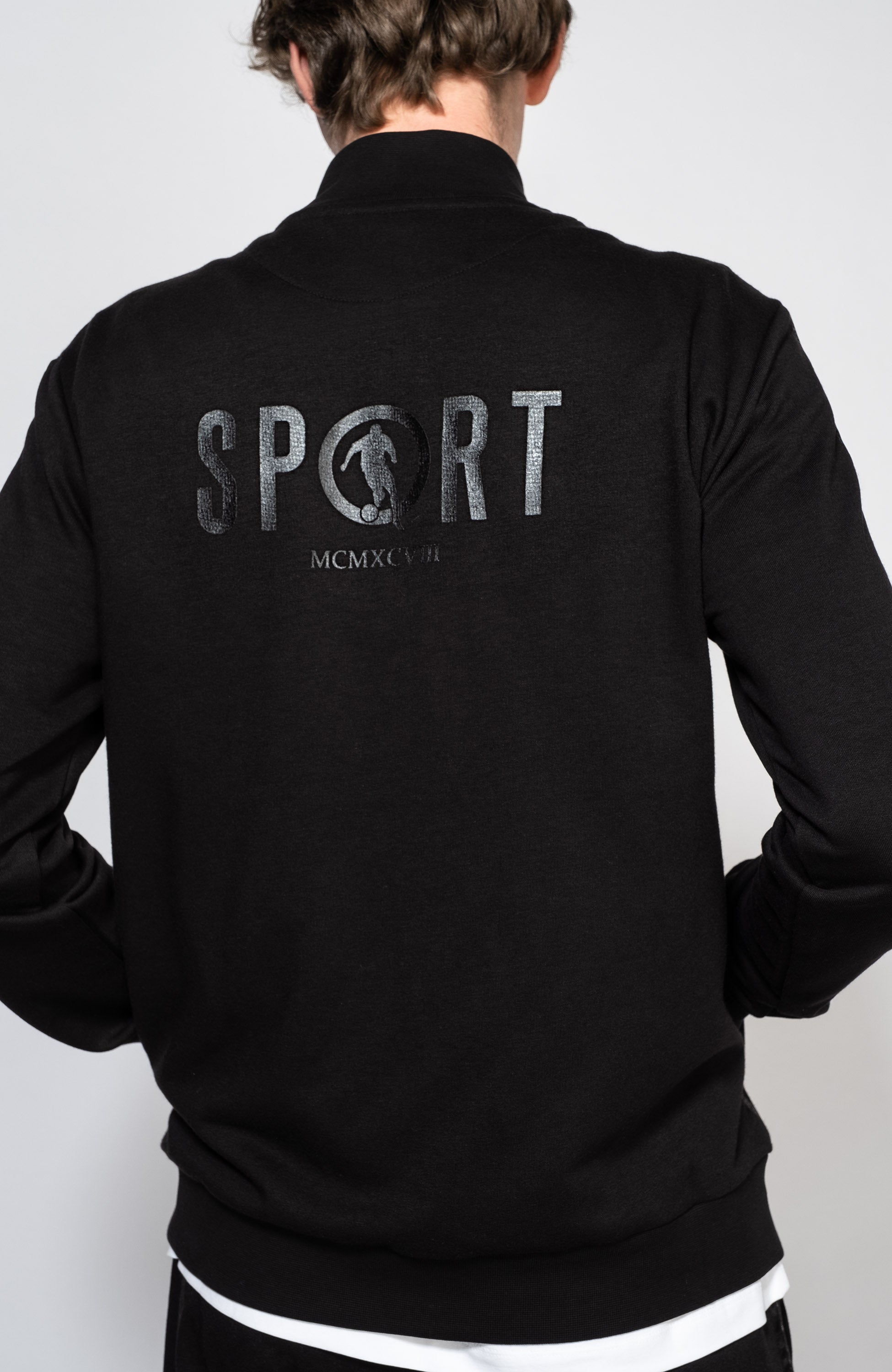 Dirk bikkembergs Black Lekki i wygodny komplet dresowy image 5