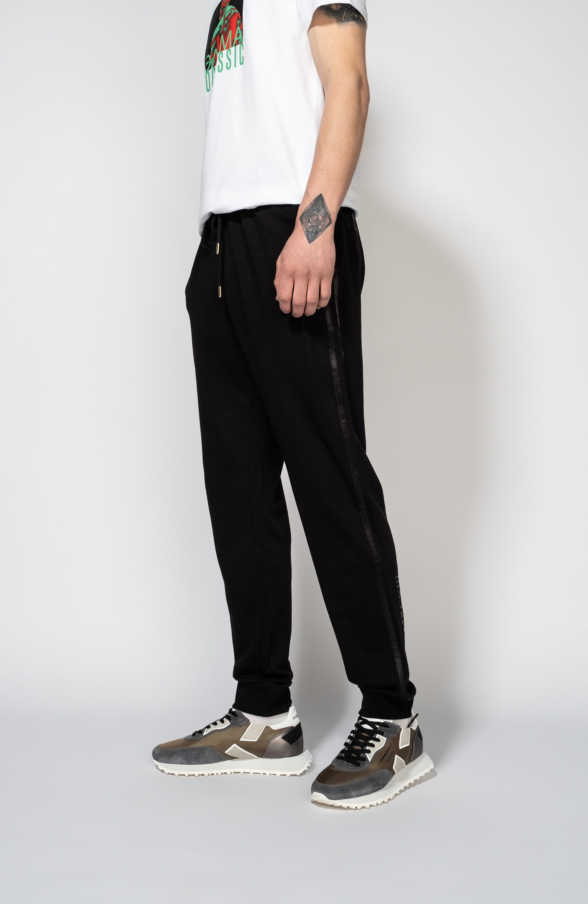 Dirk bikkembergs Black Lekki i wygodny komplet dresowy image 8