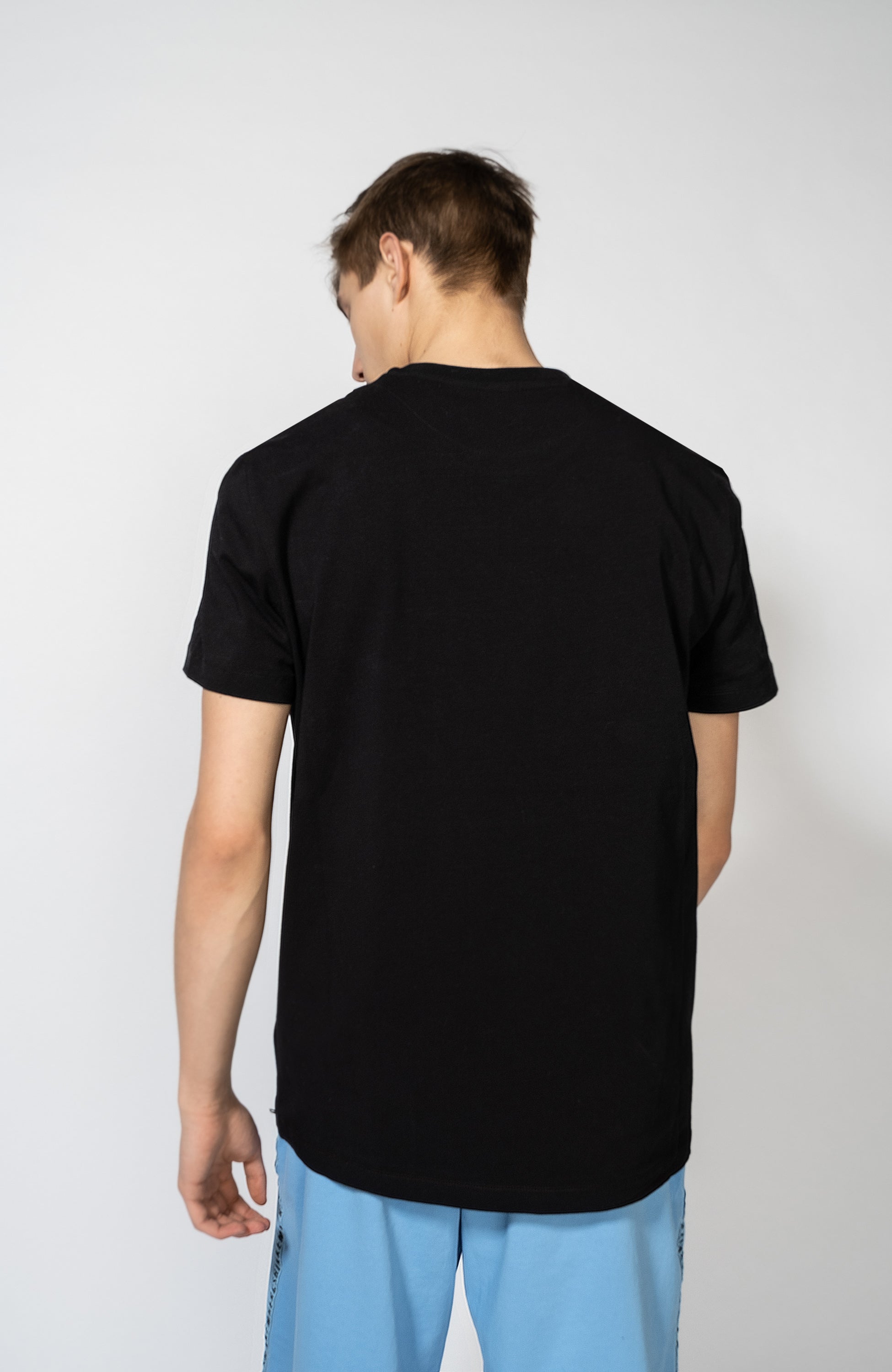 Dirk bikkembergs Black Text-printed cotton t-shirt image 2