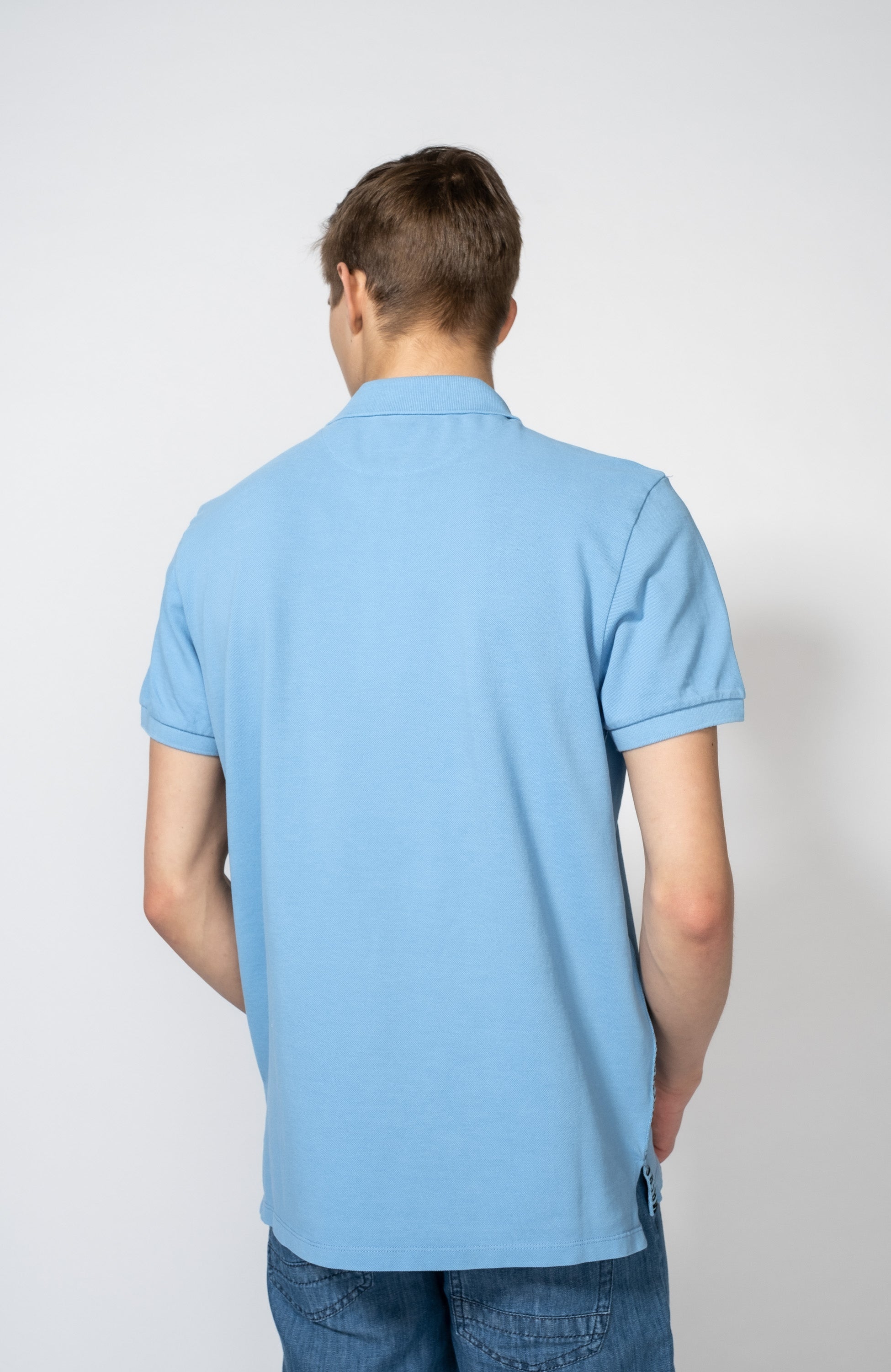 Dirk bikkembergs Blue Embroidered pique polo shirt image 4