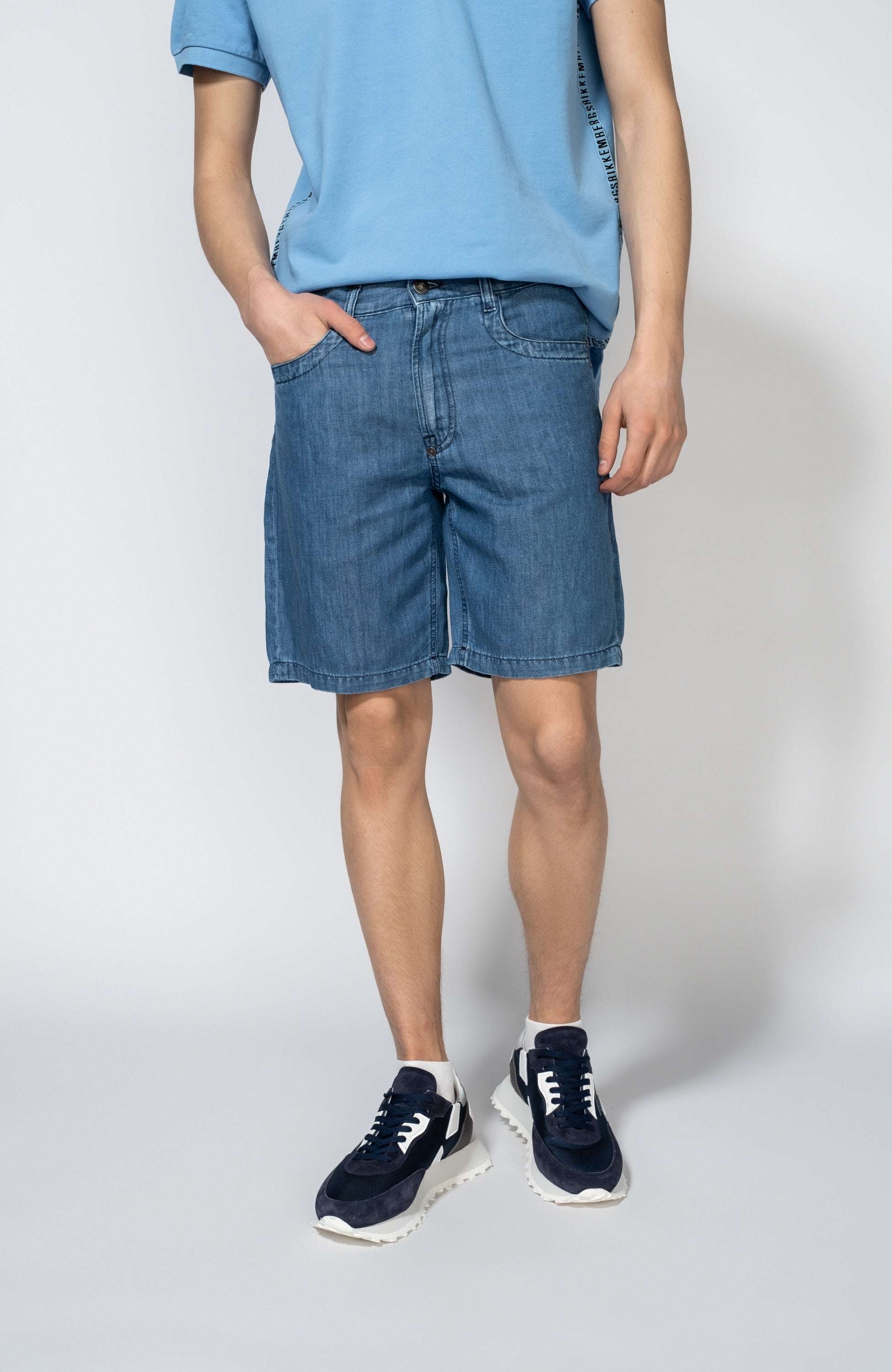 Denim shorts DIRK BIKKEMBERGS