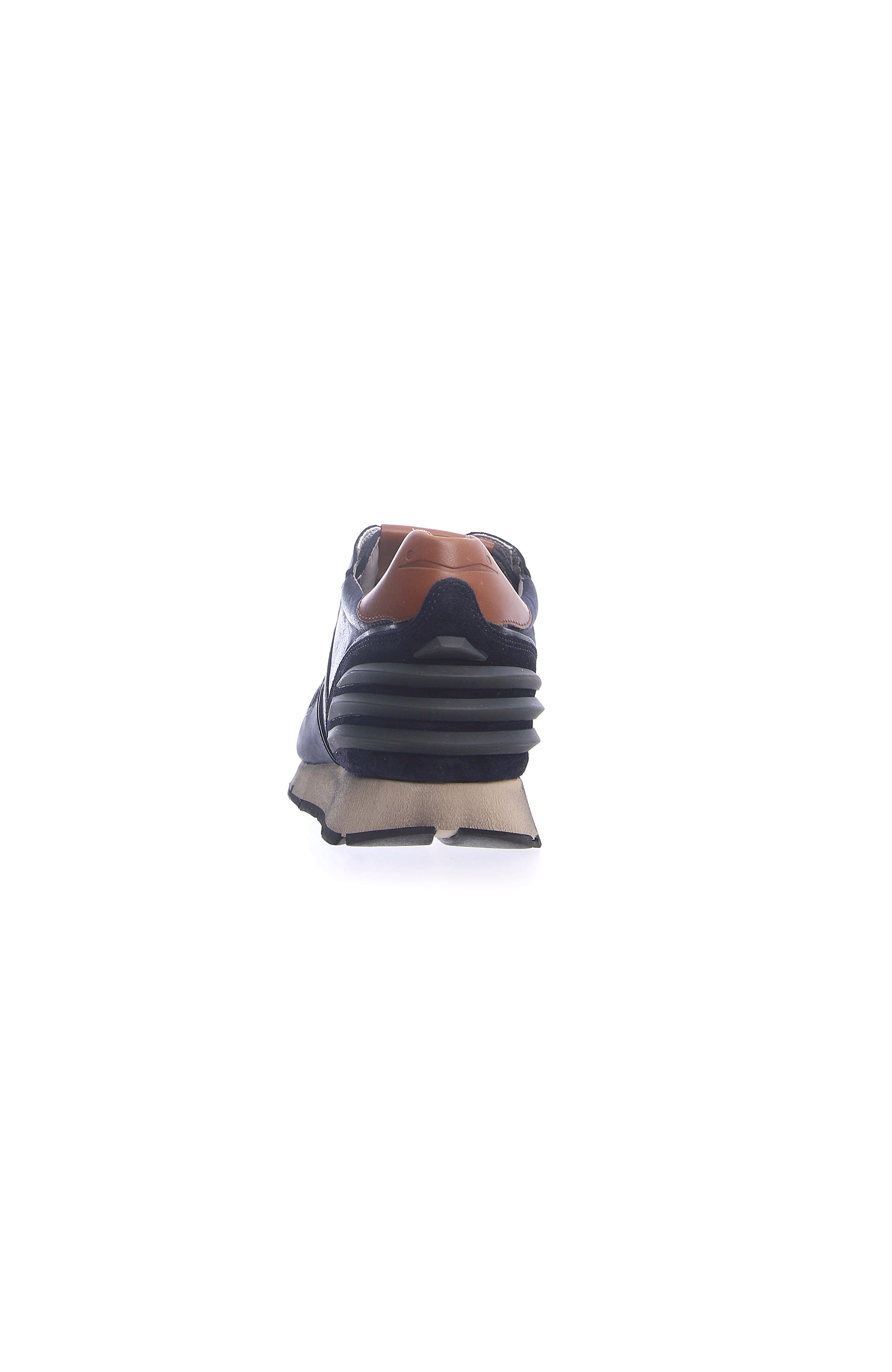 Rubber-heel nubuck sneakers LIAM POWER