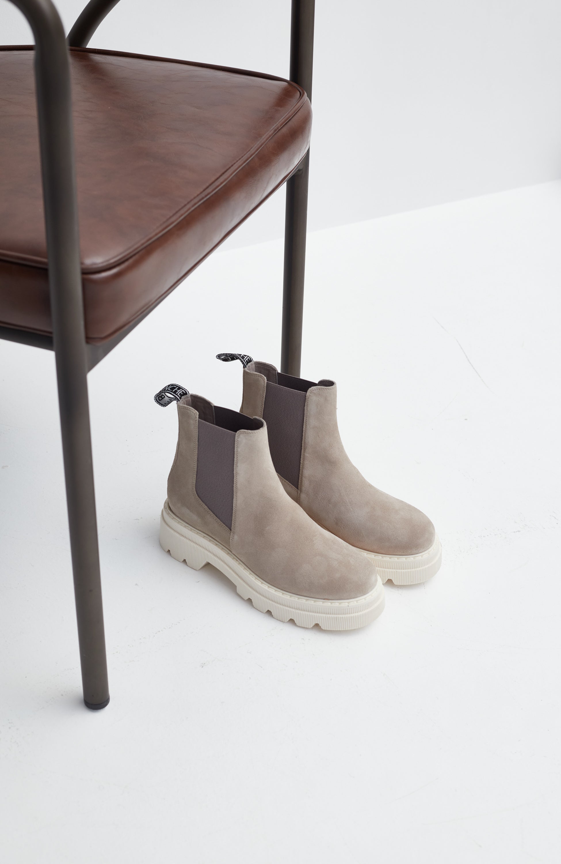 Suede ankle boots TWEED