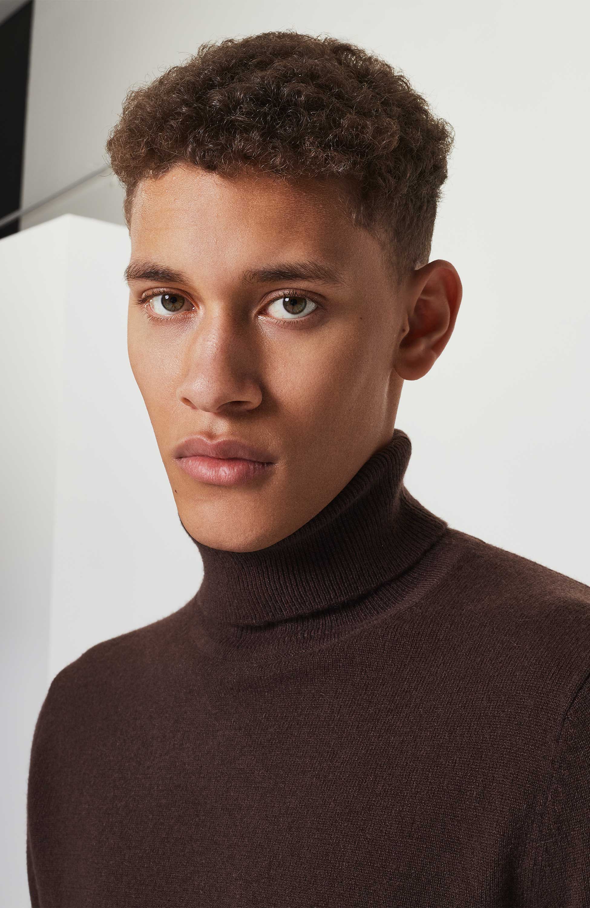 Ftc cashmere Brown Rollneck cashmere pullover image 4