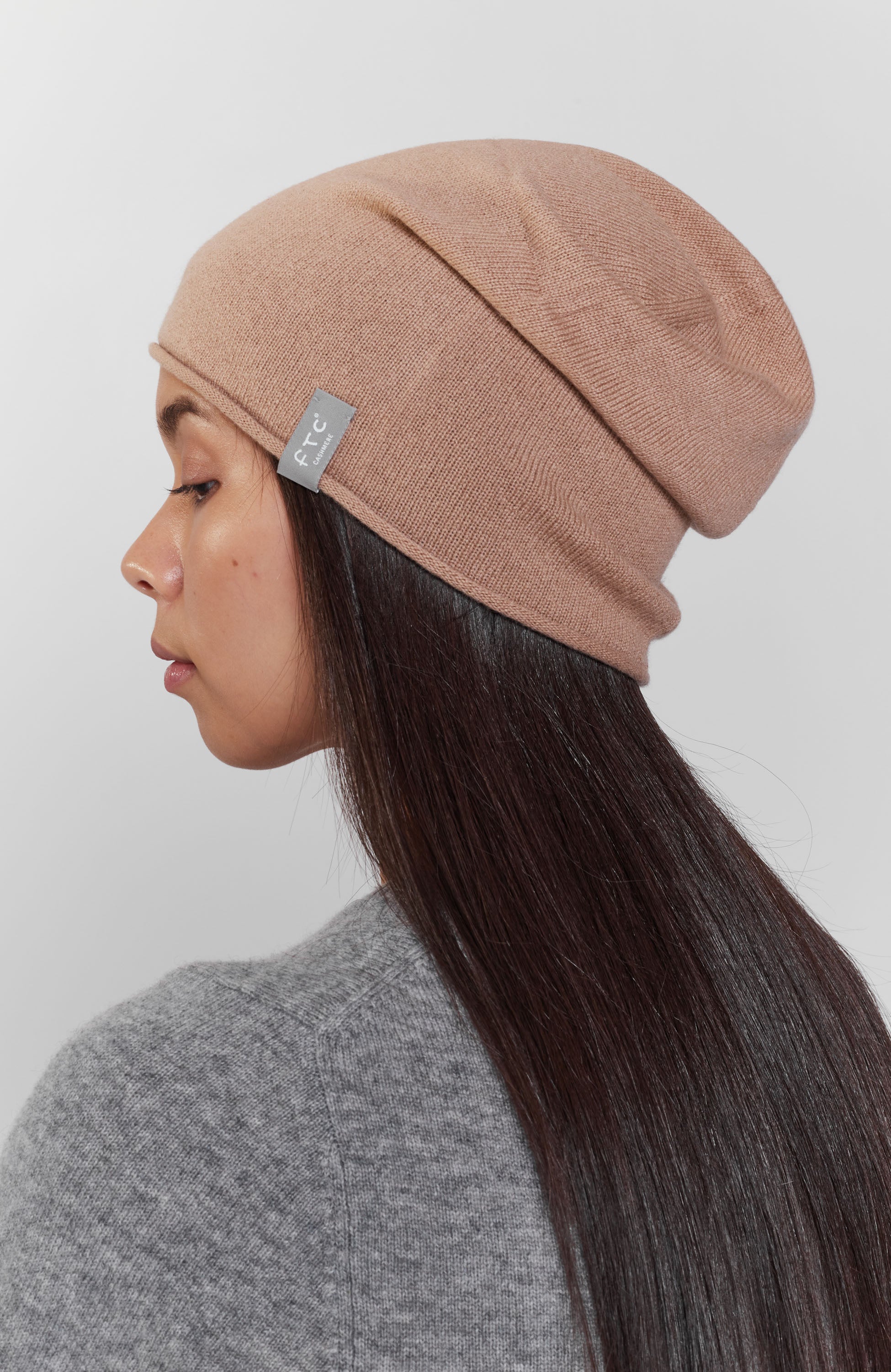 Ftc cashmere Neutral Czapka z kaszmiru image 2