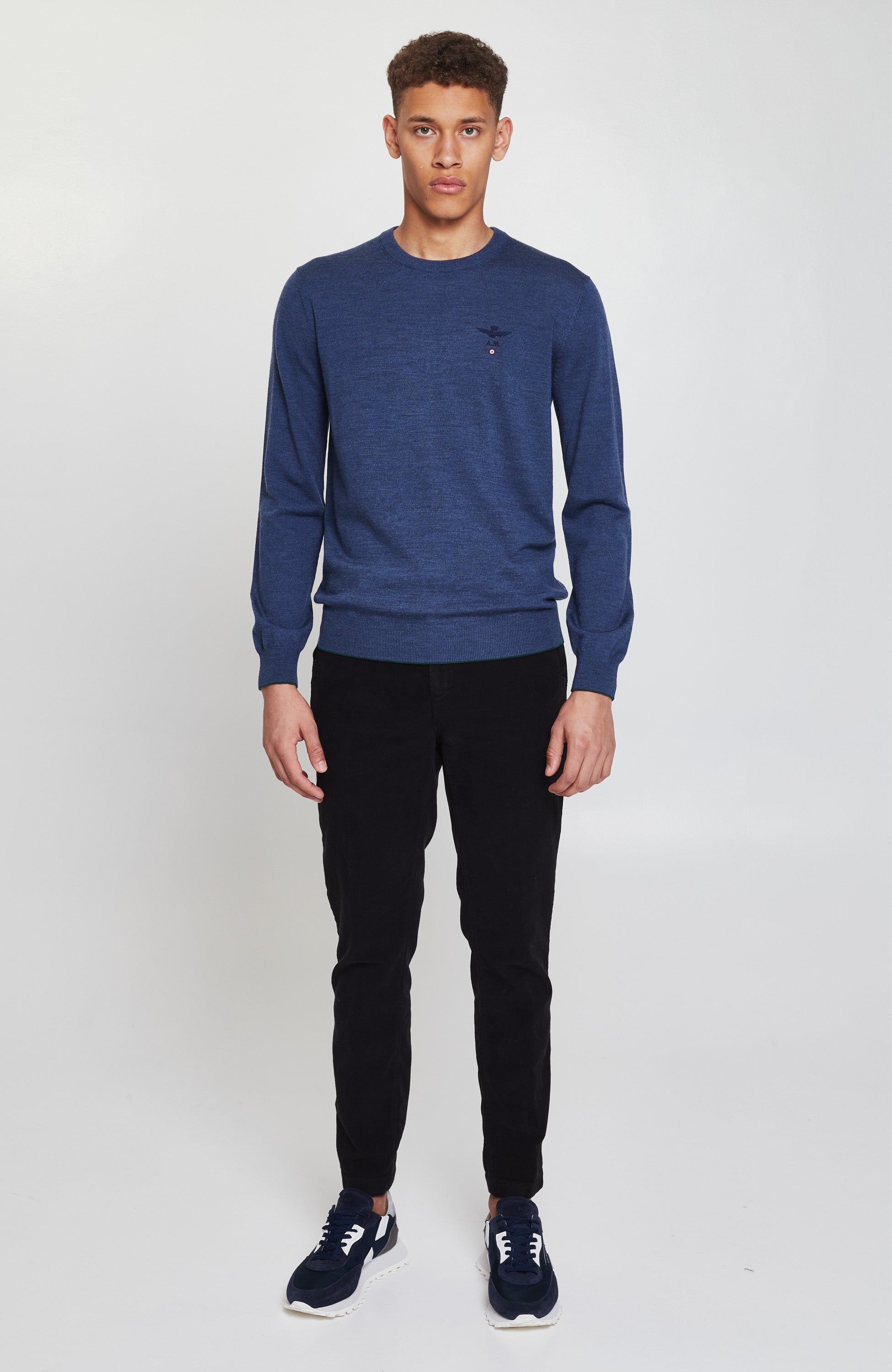 Velvet chino trousers