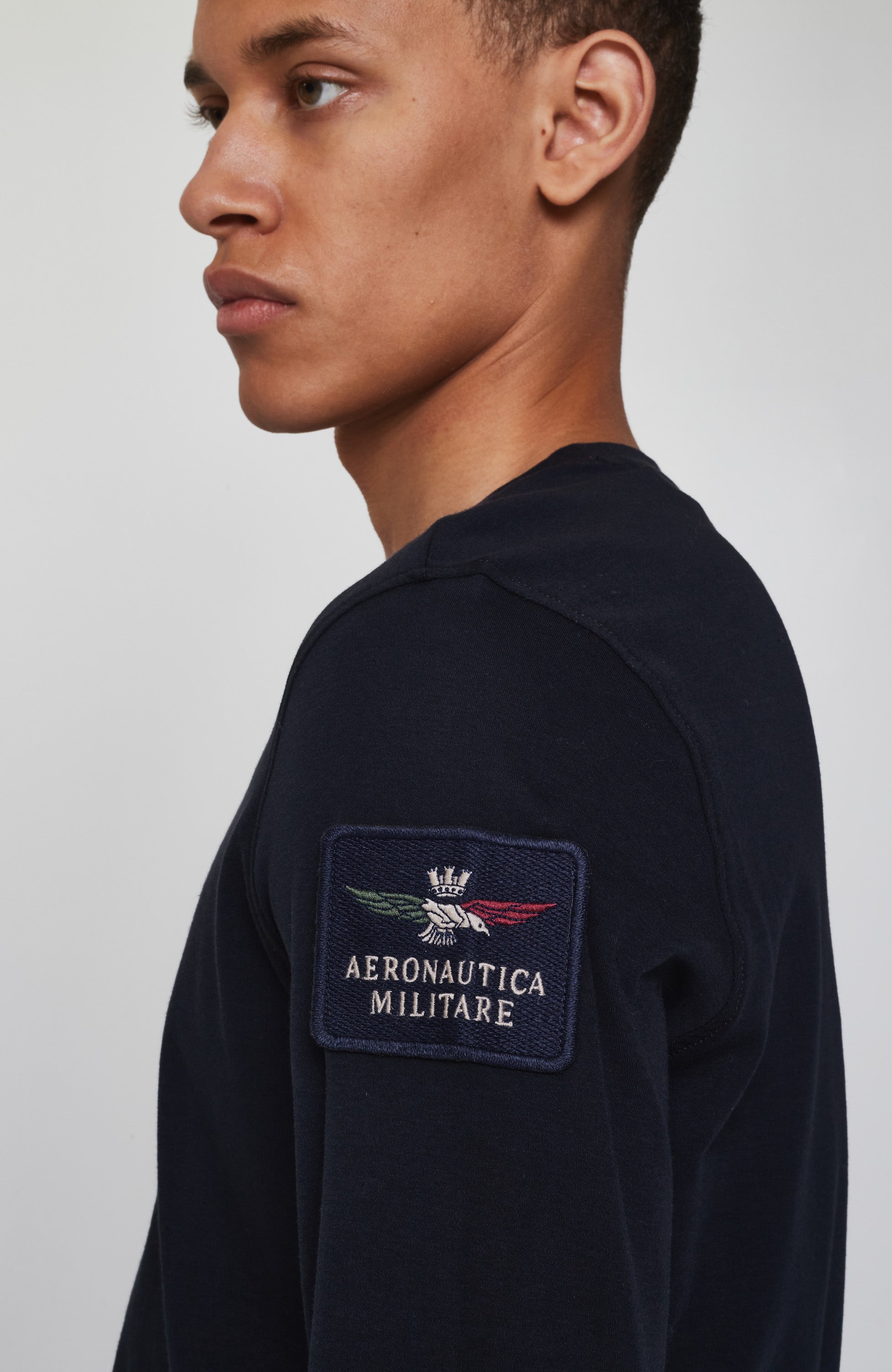 Aeronautica militare Navy Patch longsleeve t-shirt image 4
