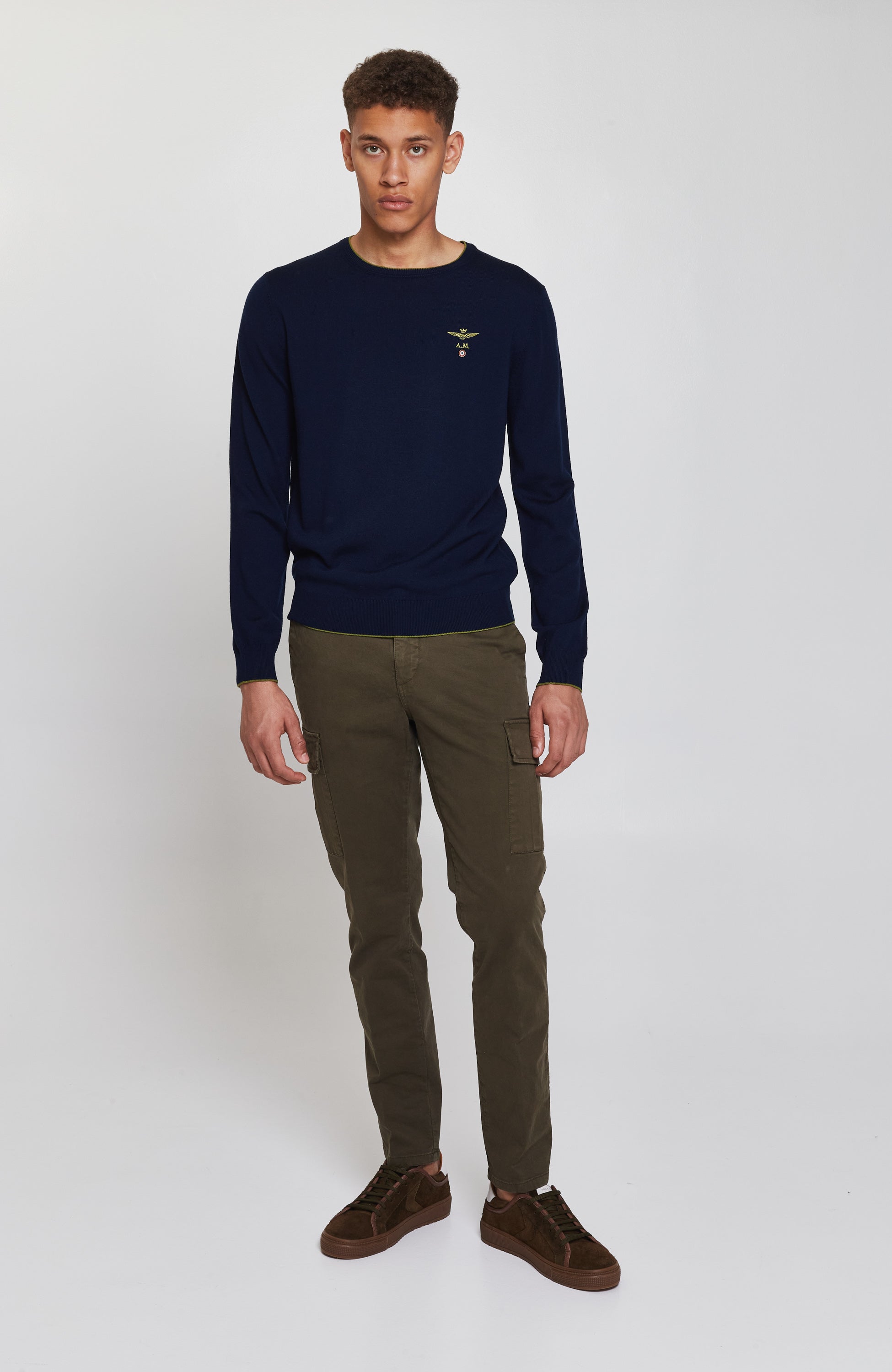 Cargo cotton trousers