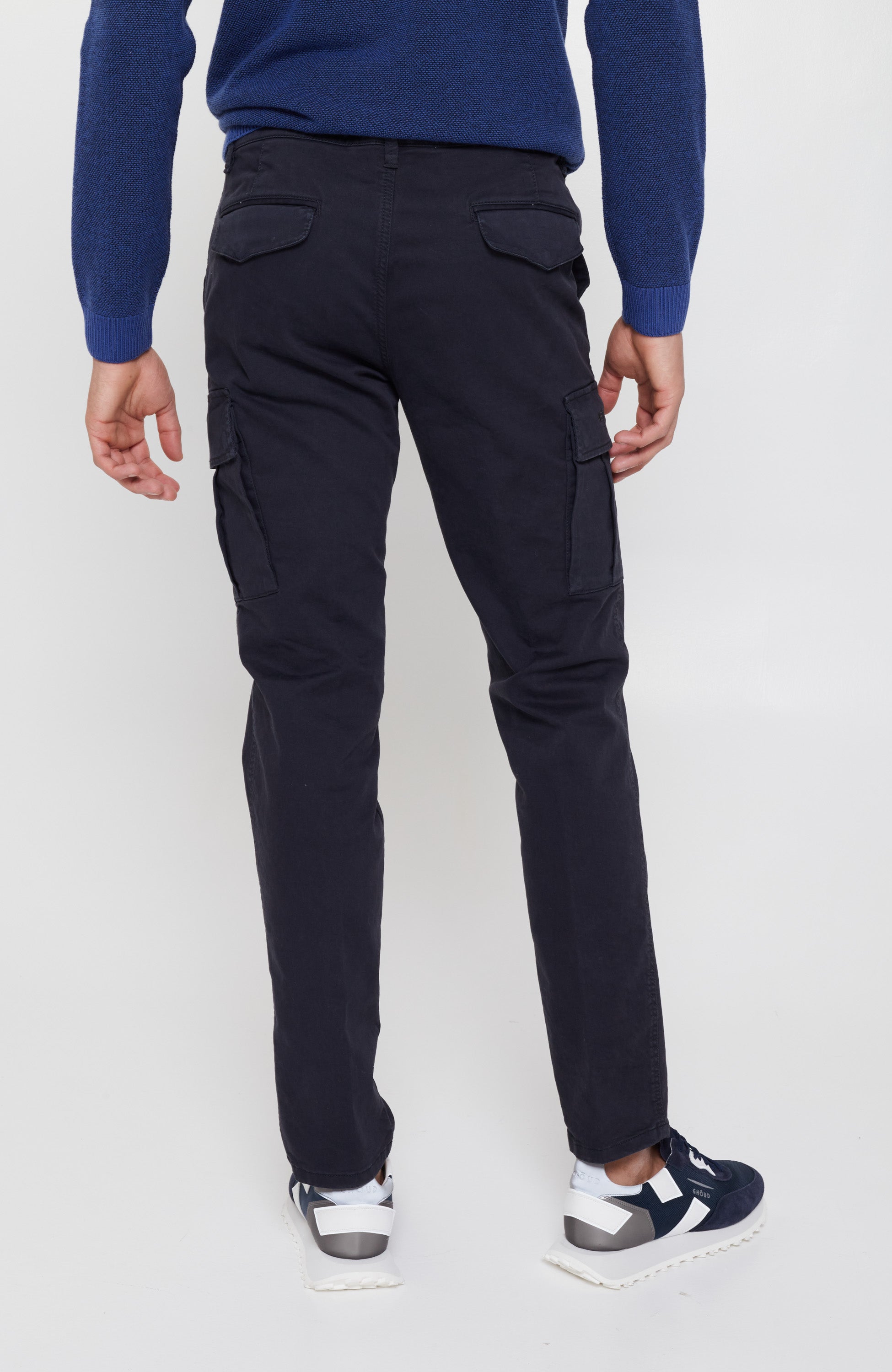 Aeronautica militare Navy Cargo cotton trousers image 7