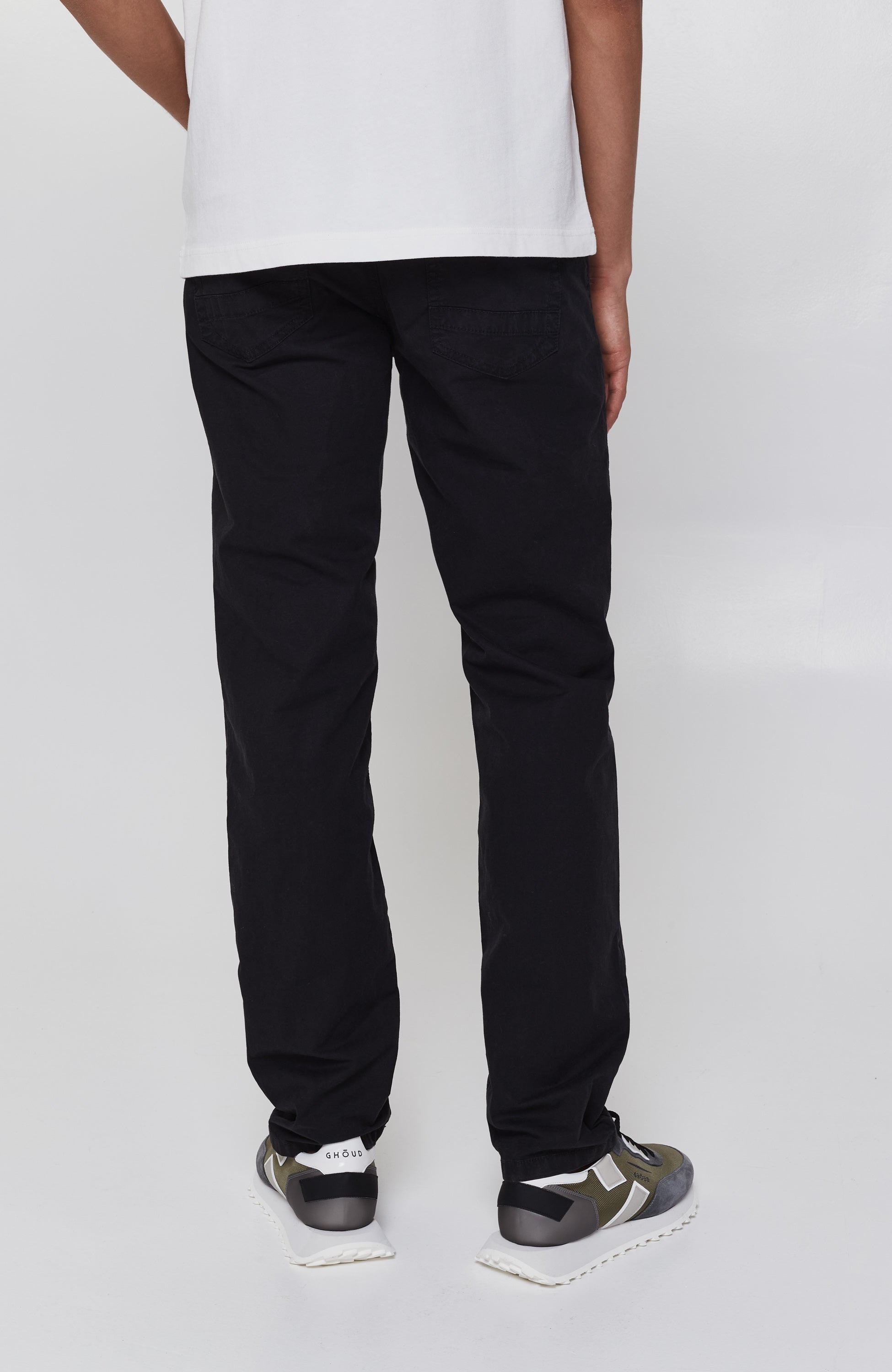 Dirk bikkembergs Black Kerged puuvillased püksid image 4