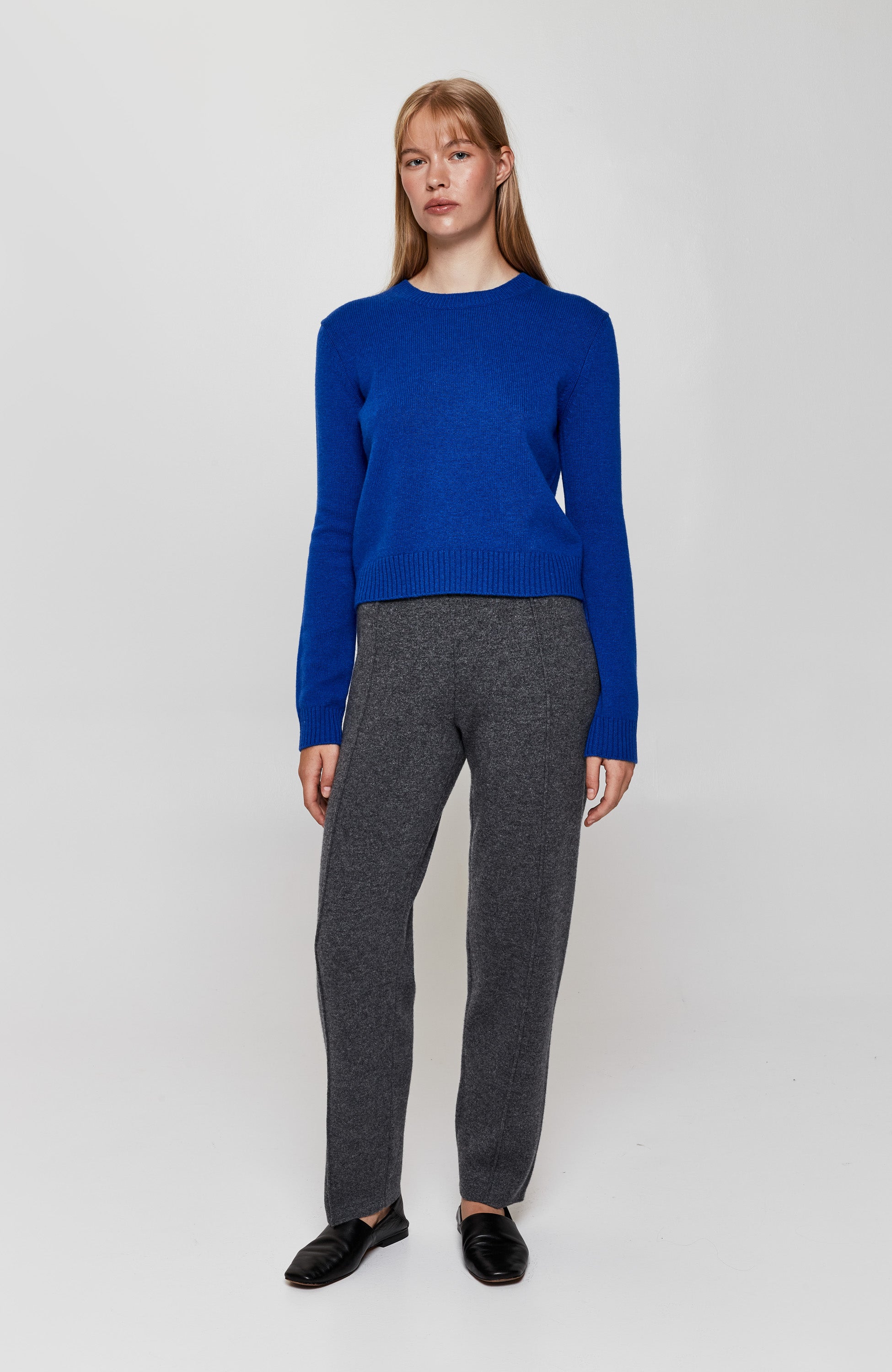 Roundneck cashmere sweater MABLE