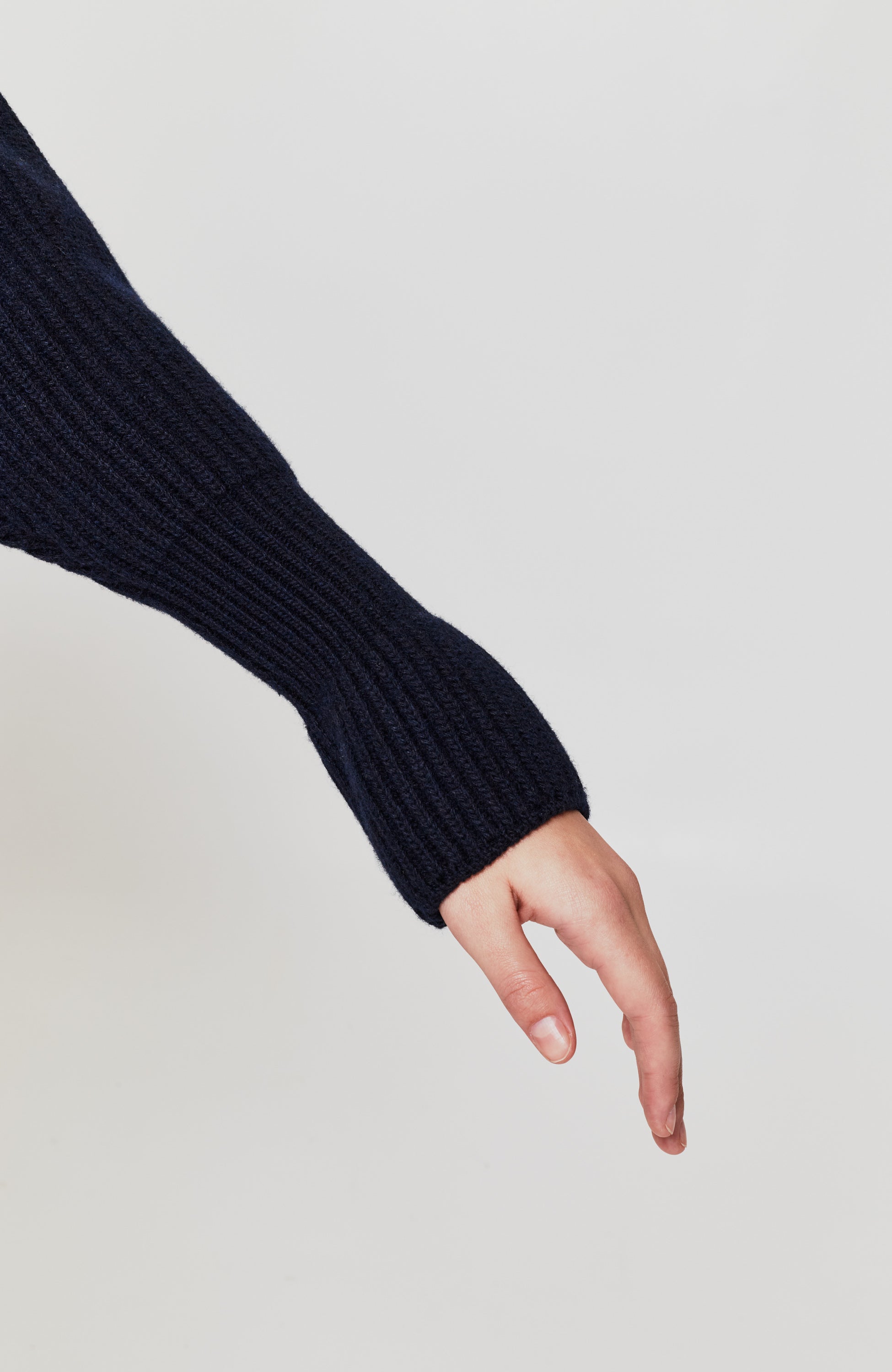 Erika cavallini Navy Lai kootud sviiter image 6