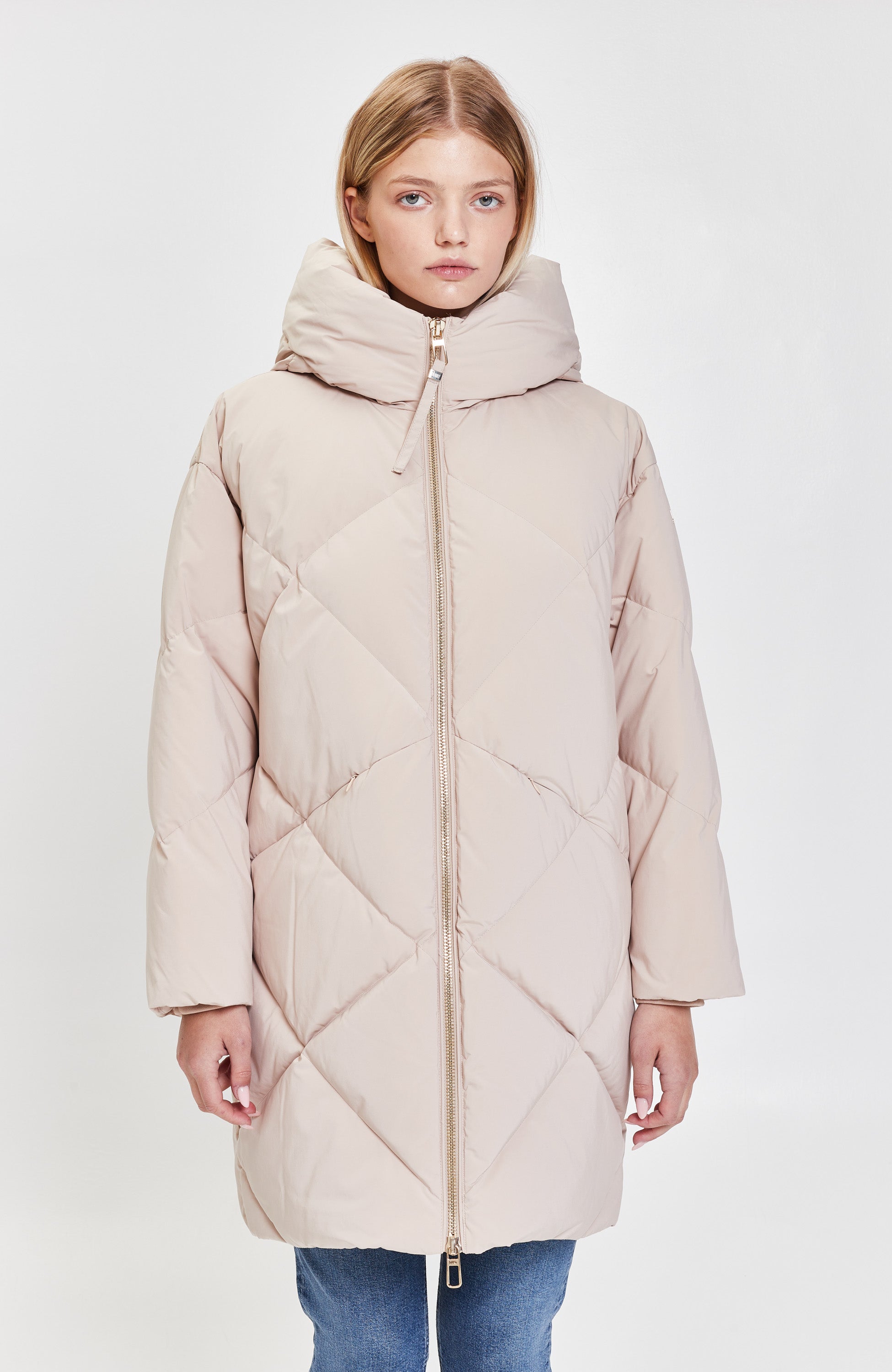 Oversize hooded down parka SPERA
