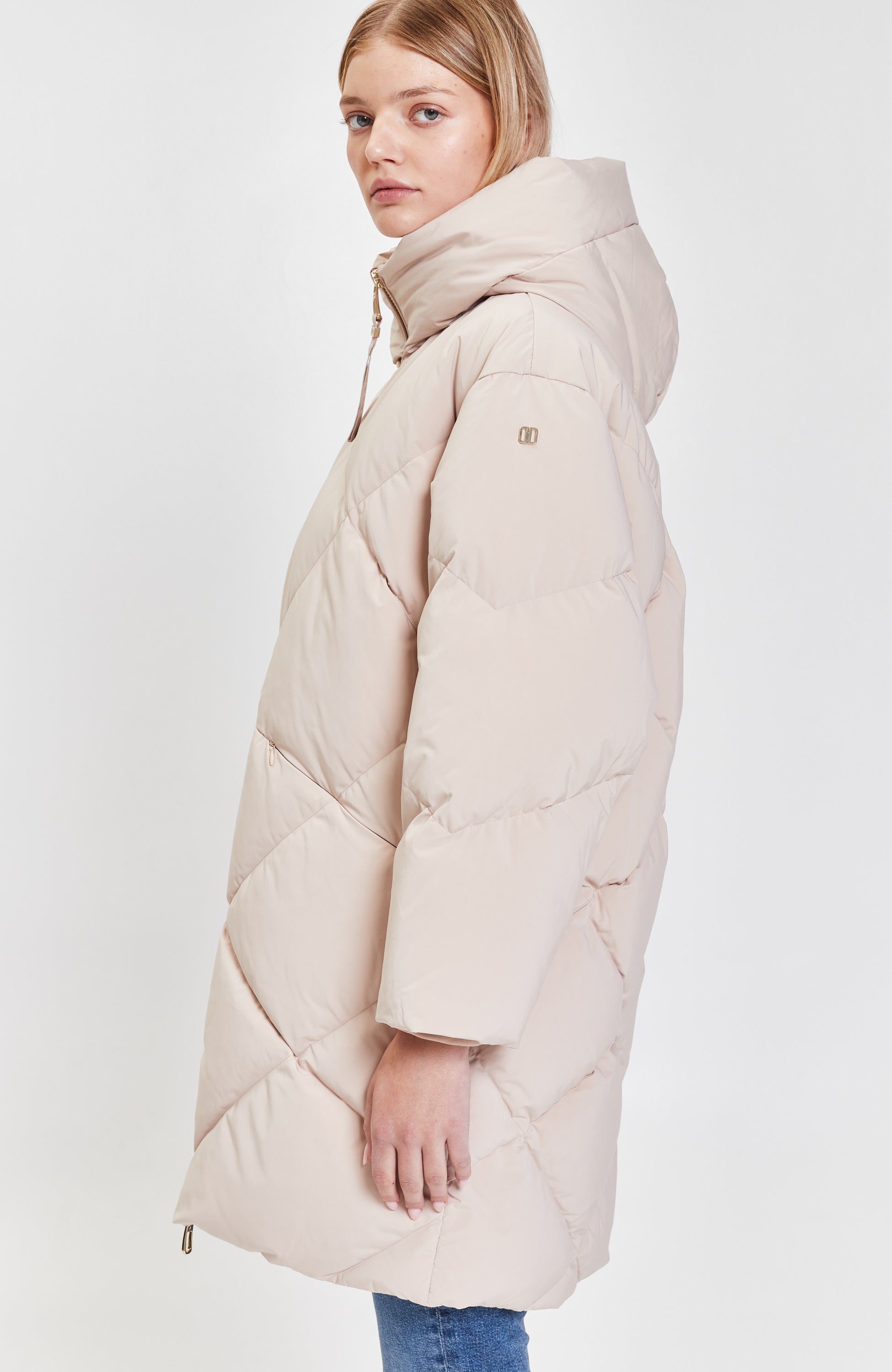 Duno Neutral Oversize hooded down parka spera image 4