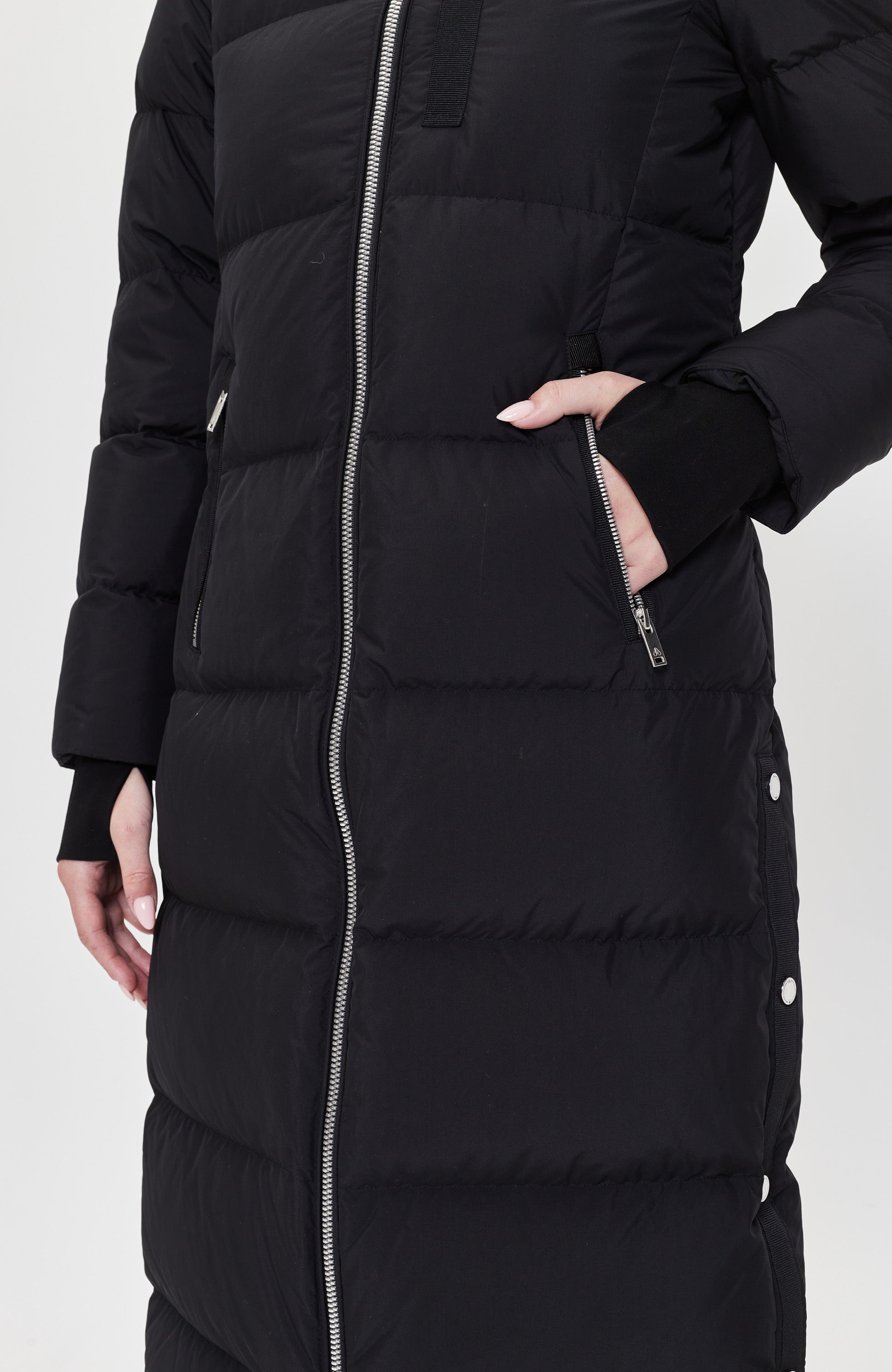 Moose knuckles Black Suleparka kapuutsiga jocada image 7