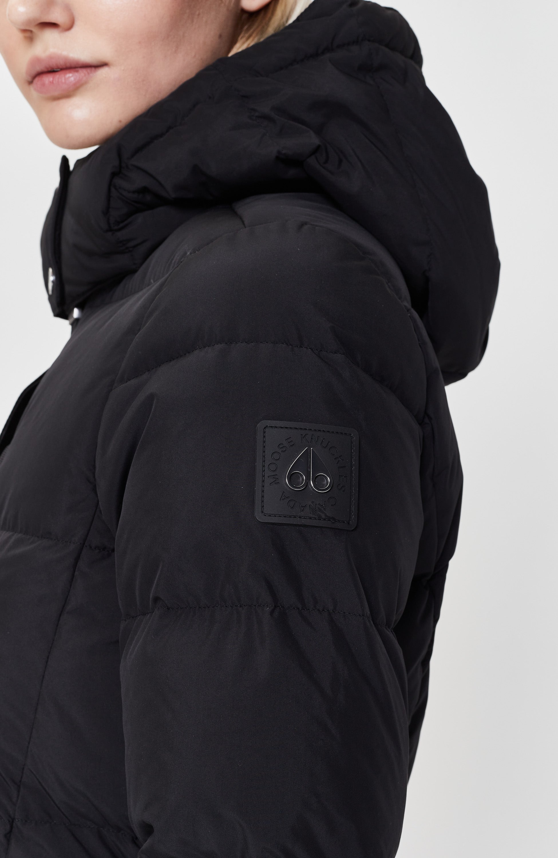 Moose knuckles Black Suleparka kapuutsiga jocada image 4