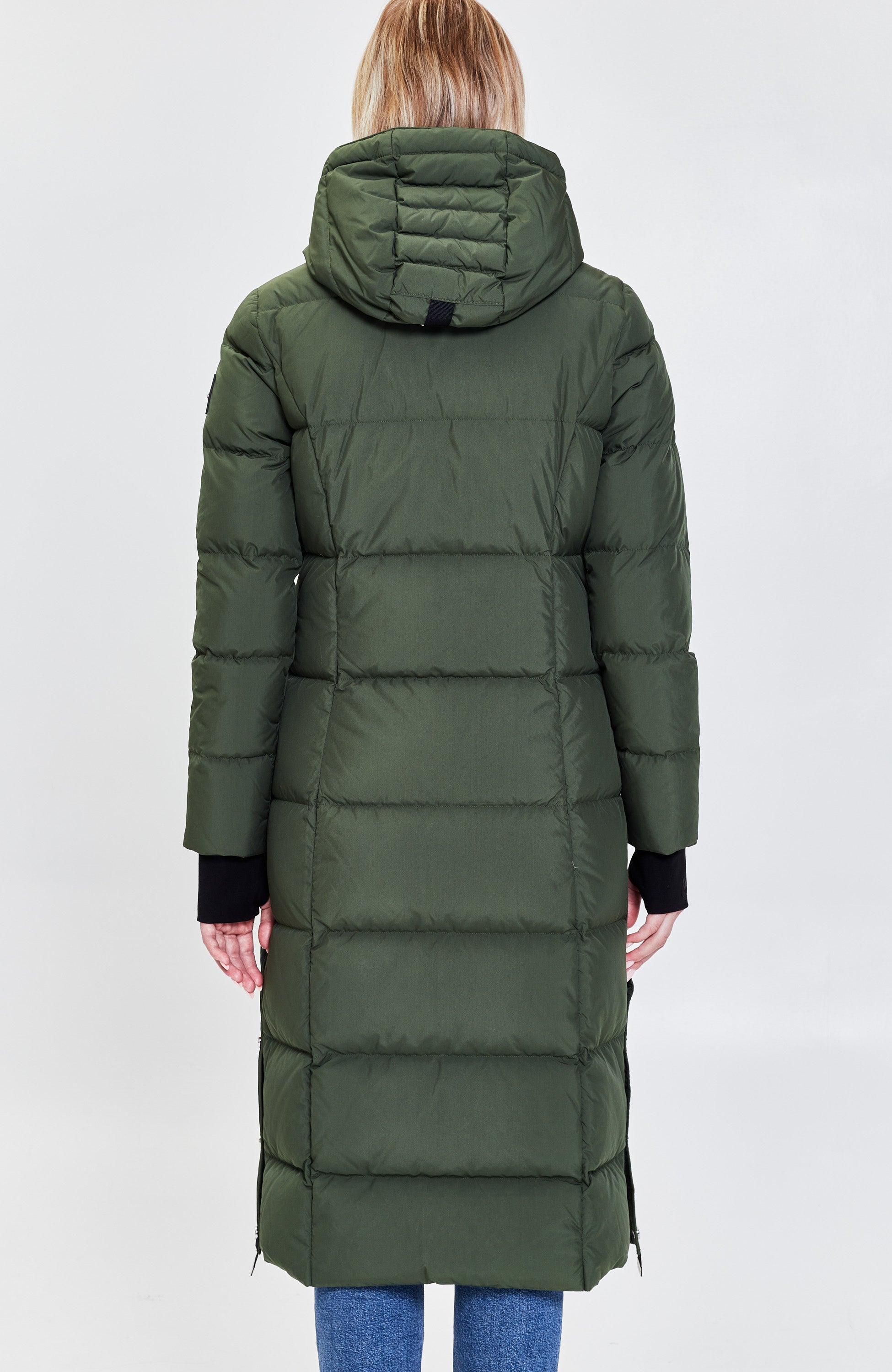 Moose knuckles Green Hooded down parka coat jocada image 6