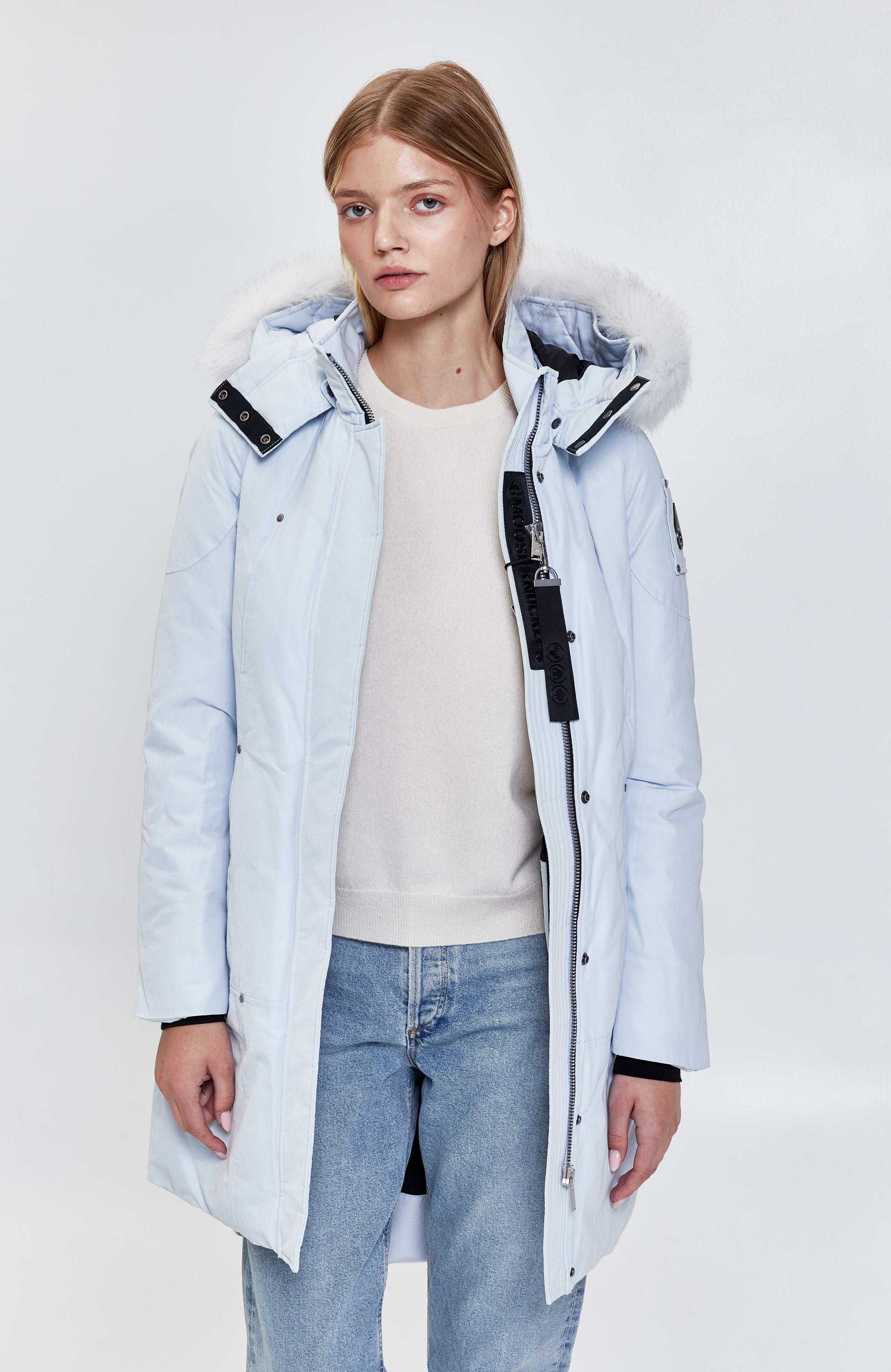 Parka z futrem SUNWAPTA