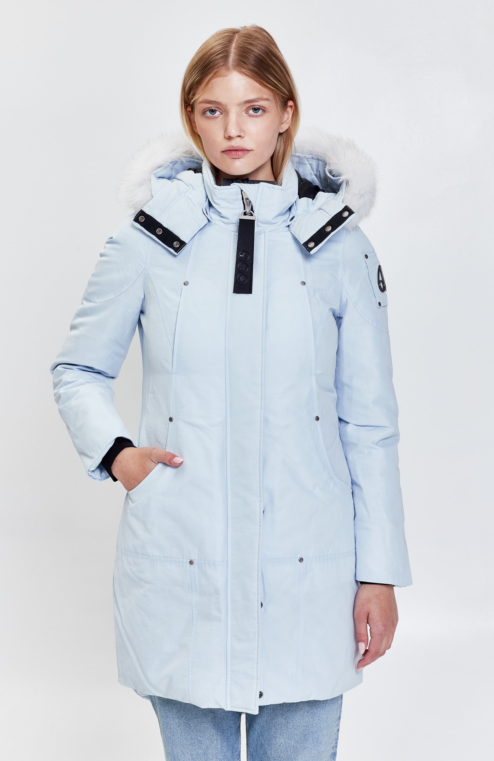 Parka z futrem SUNWAPTA