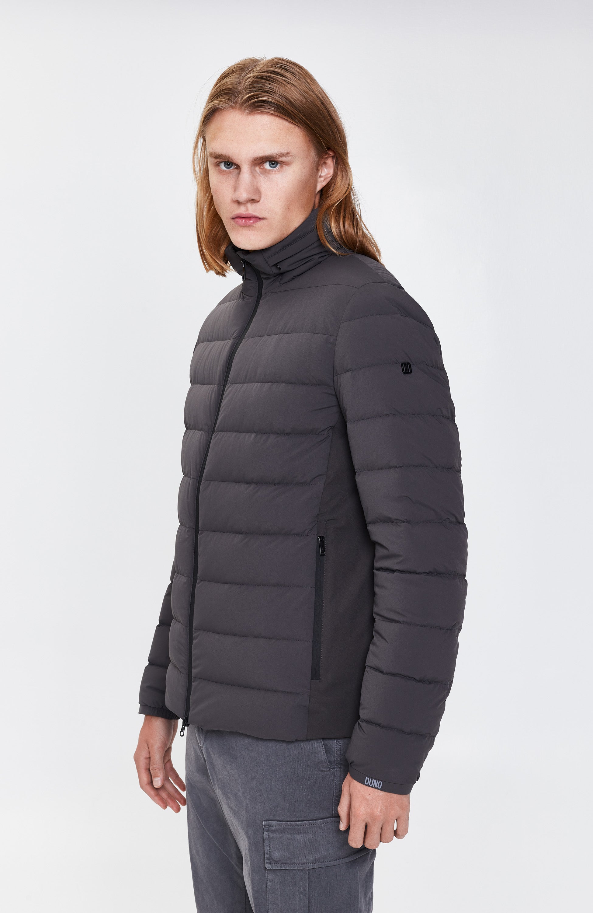 Quilted packable down jacket TECH