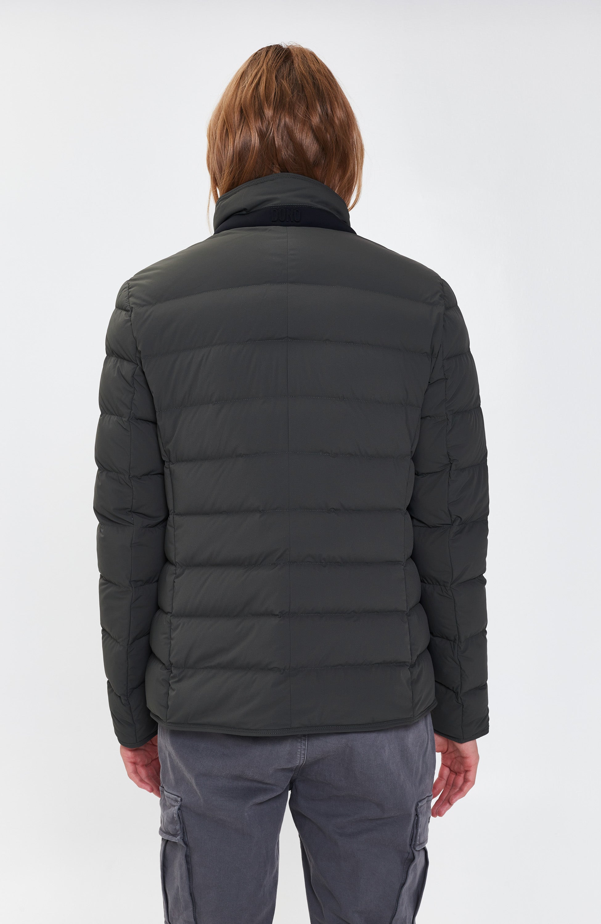 Duno Green Quilted blazer jacket master image 4