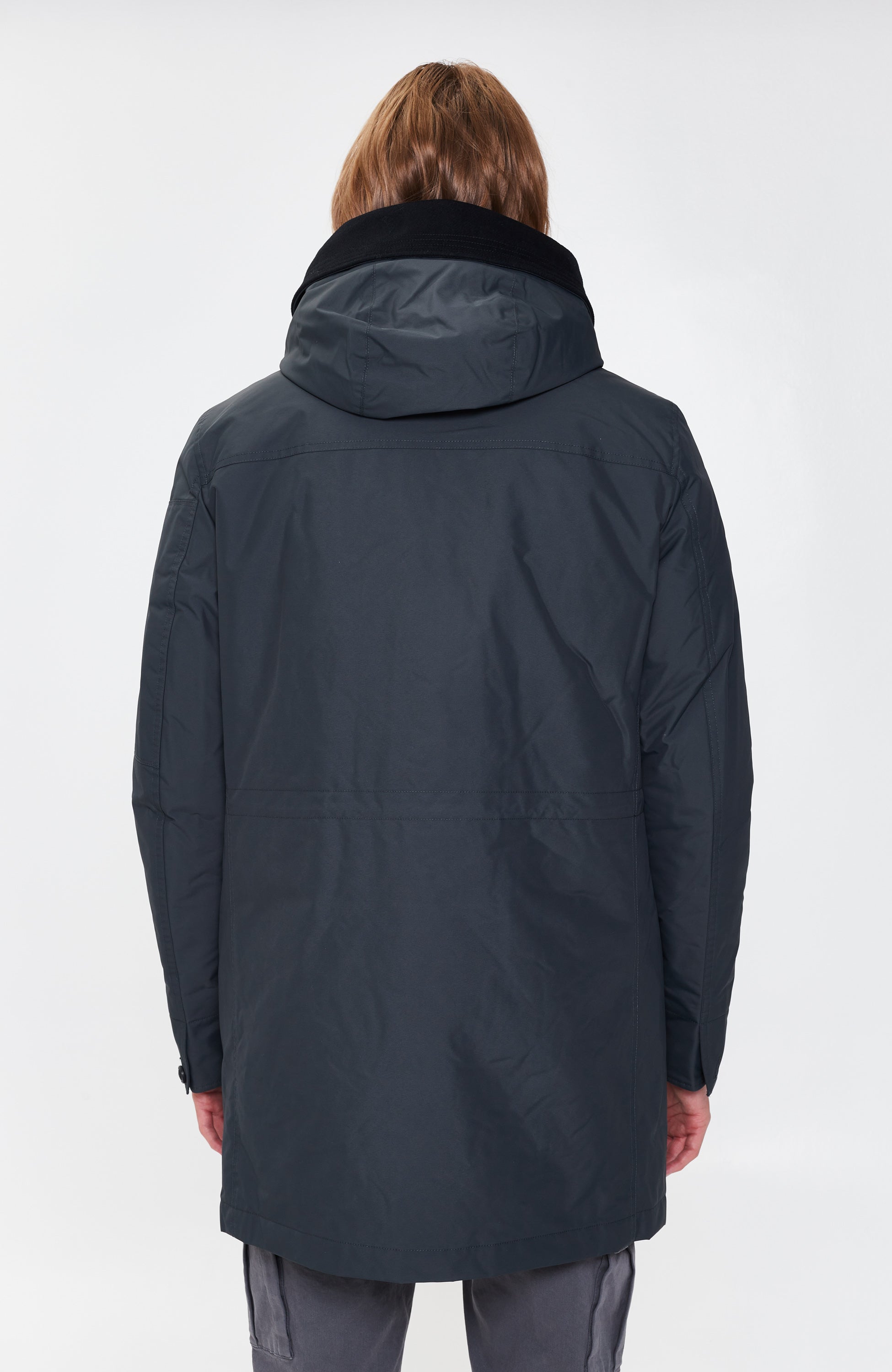 Duno Grey Tehnilisest kangast tepitud parka-transformer cosmos image 6