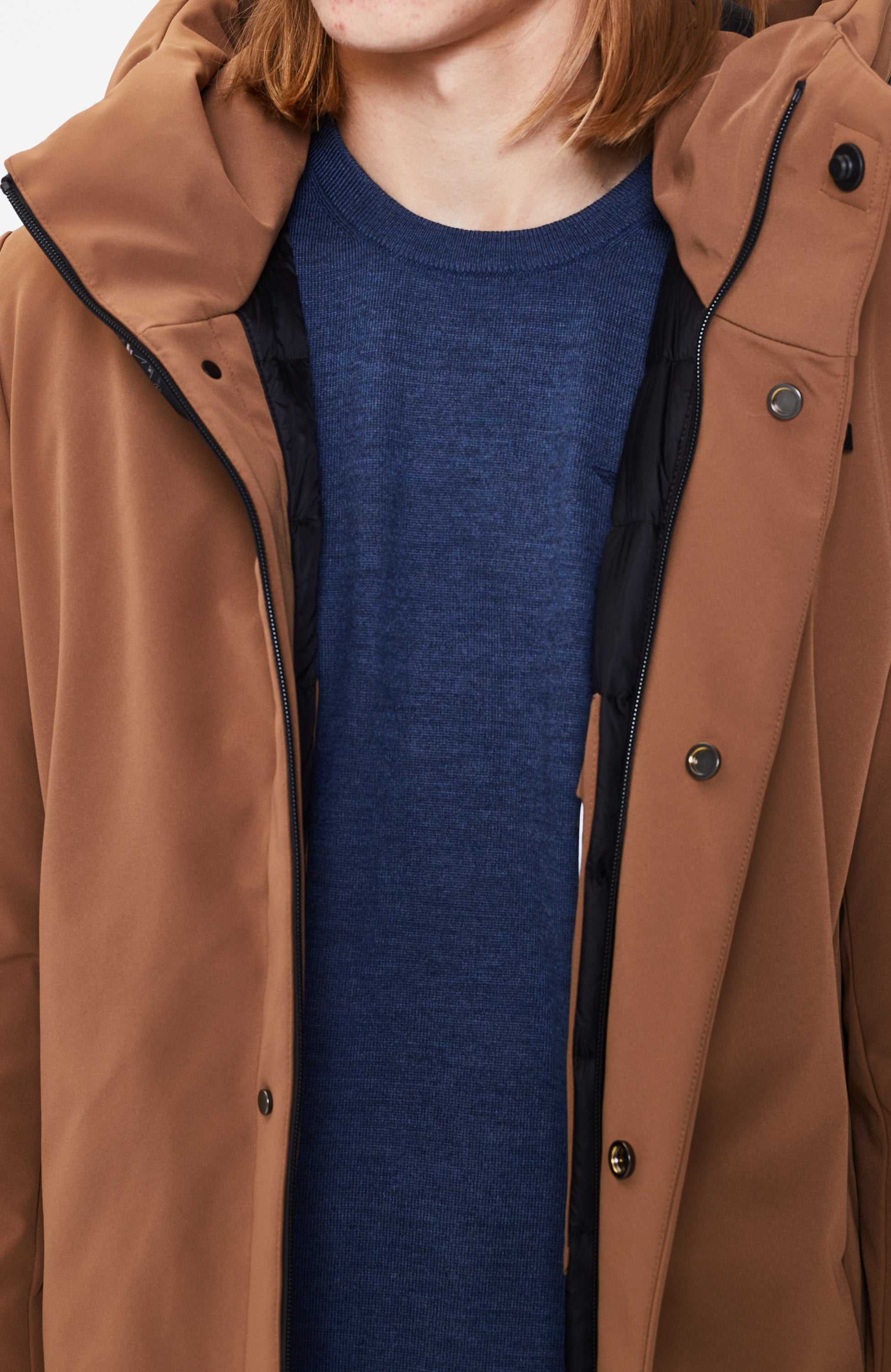 Duno Brown Soojustatud parka planet image 4