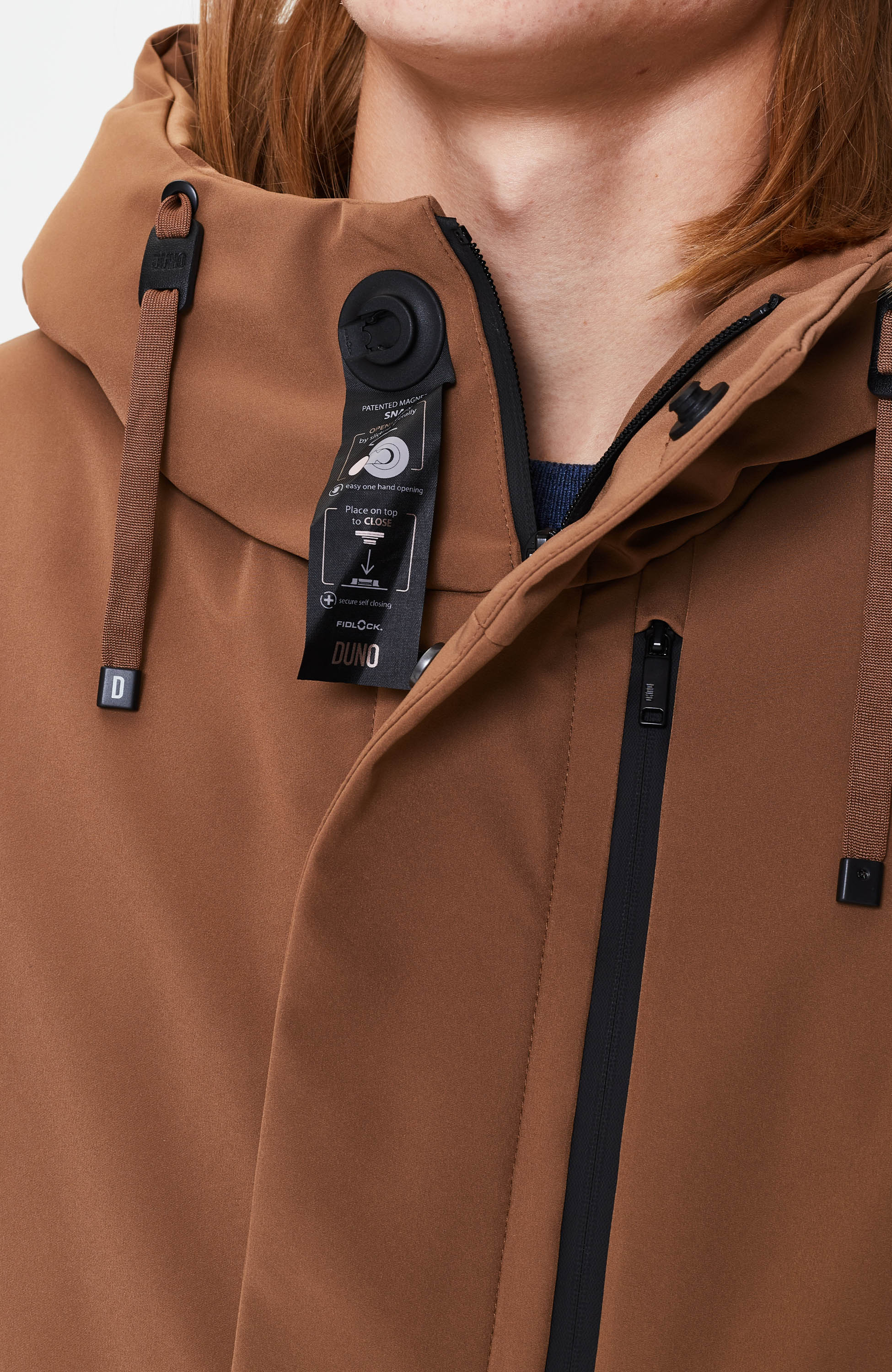 Duno Brown Soojustatud parka planet image 7