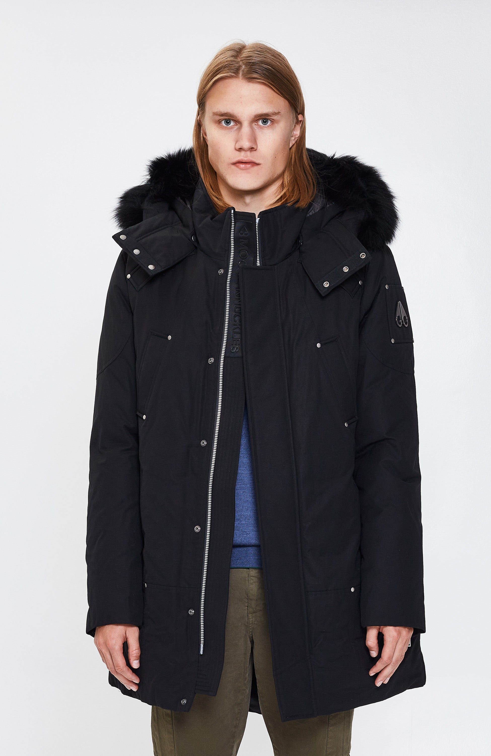 Moose knuckles Black Kapuutsiga parka firebag image 2