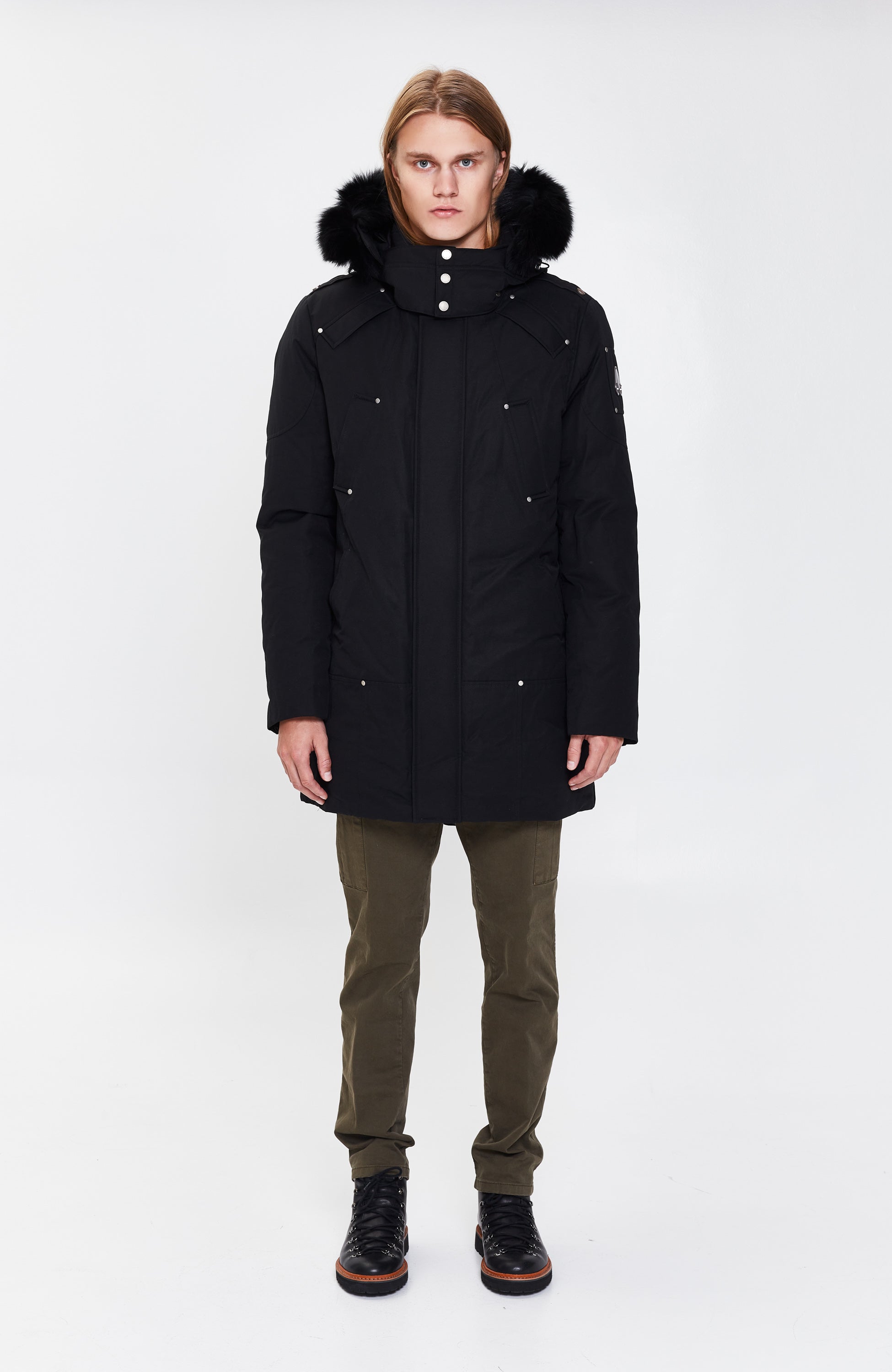 Moose knuckles Black Kapuutsiga parka firebag image 8