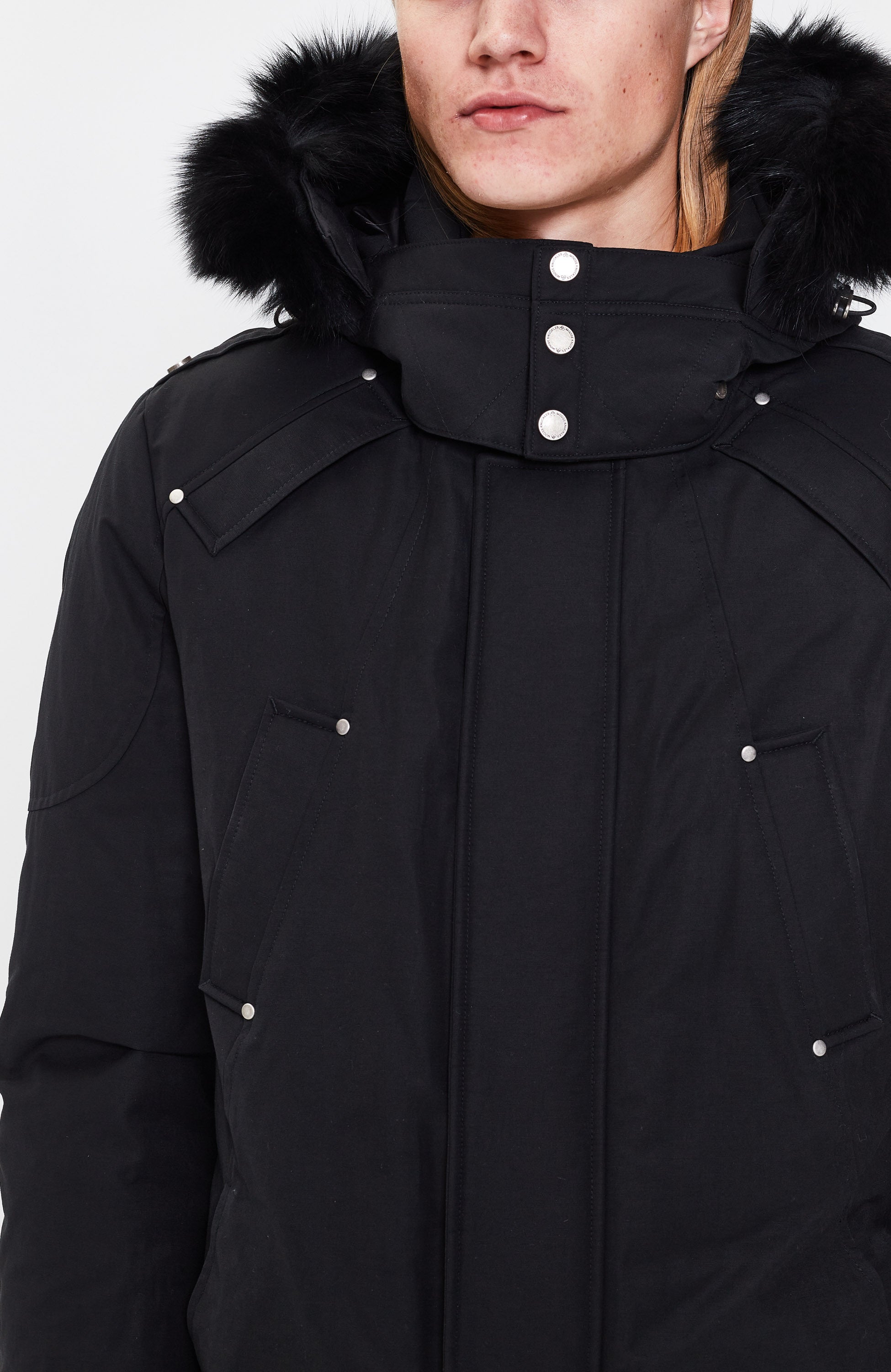 Moose knuckles Black Kapuutsiga parka firebag image 5