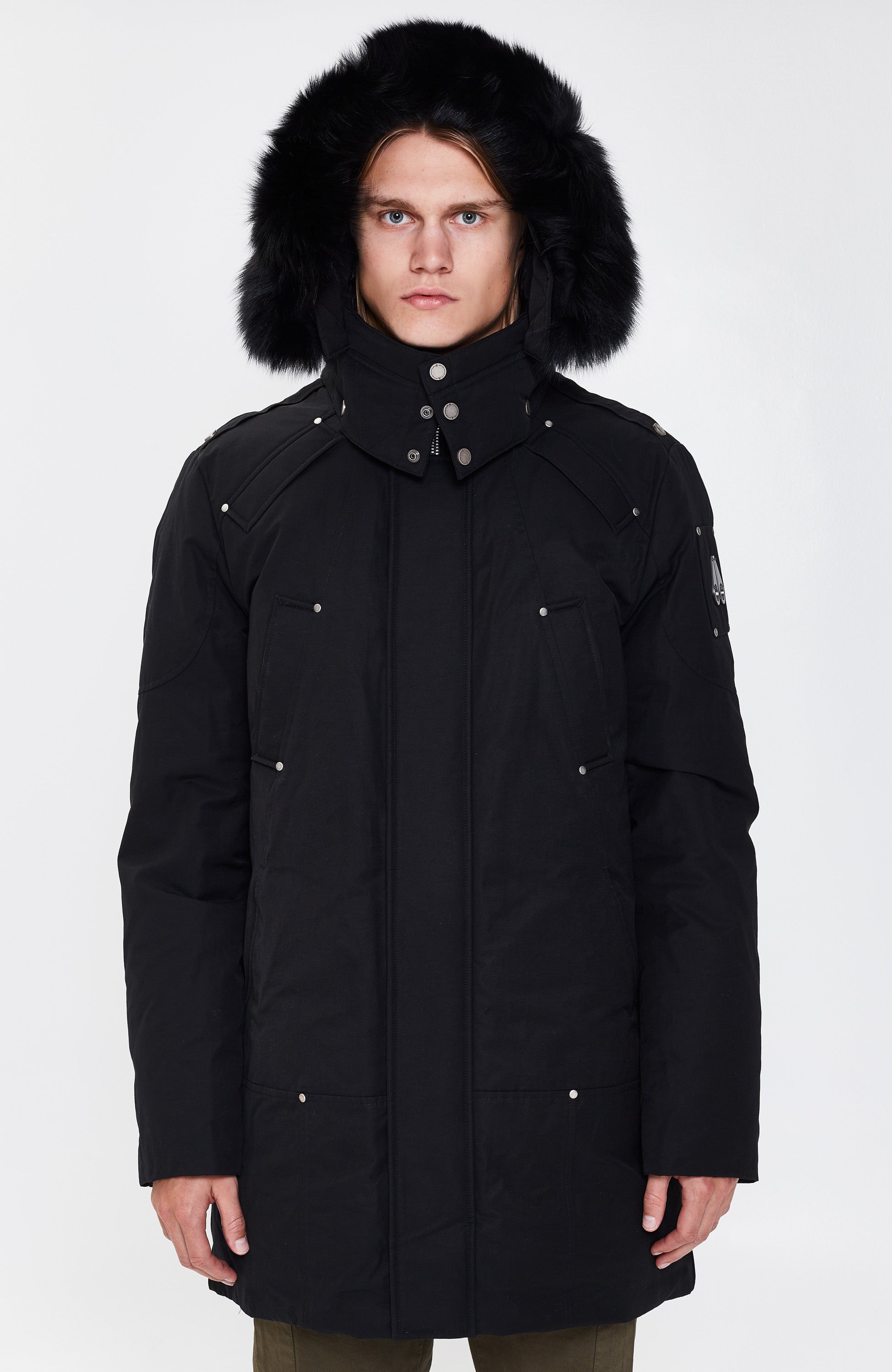 Moose knuckles Black Kapuutsiga parka firebag image 3