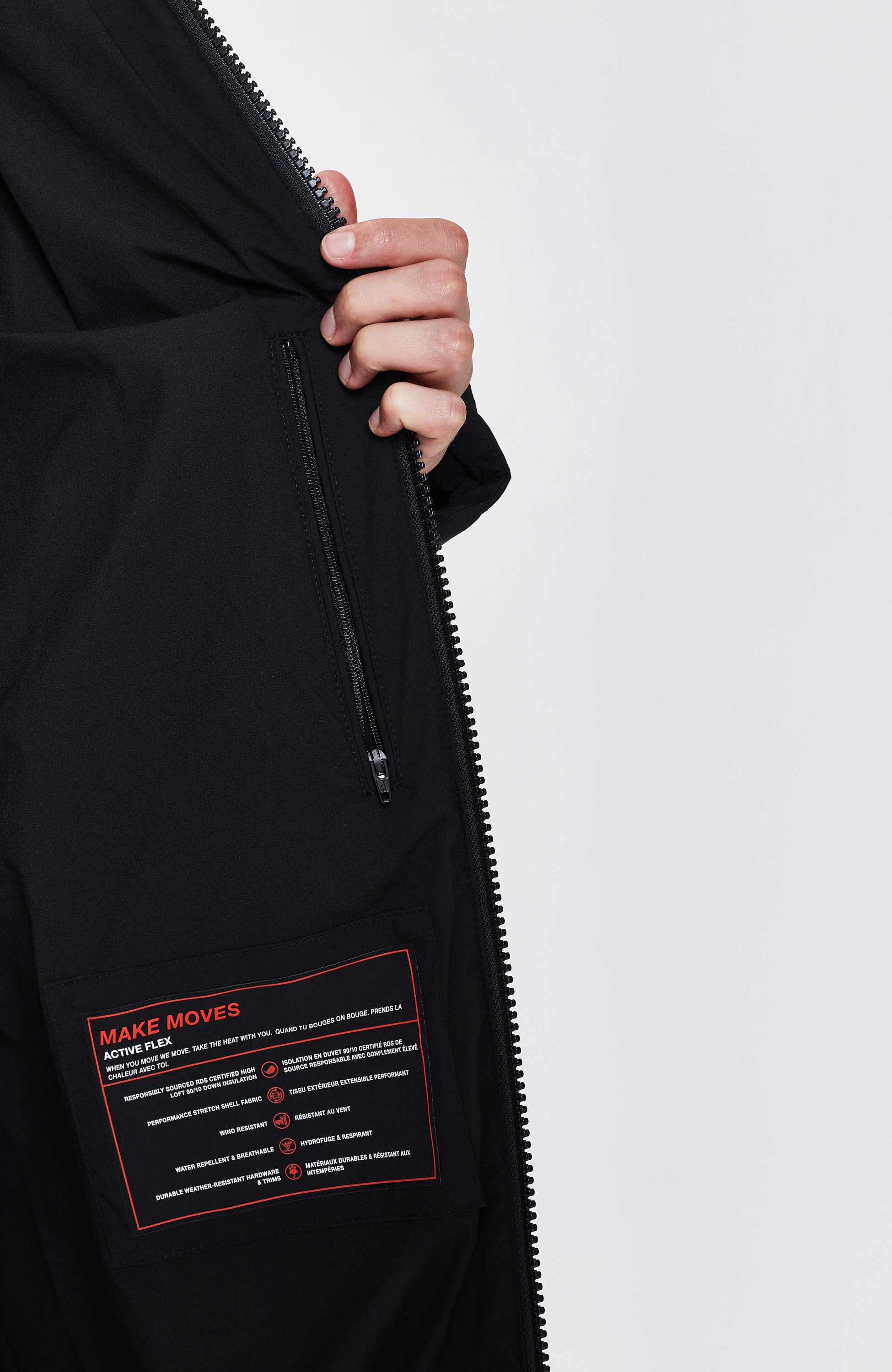 Moose knuckles Black Kerge udusule parka kakwa image 10