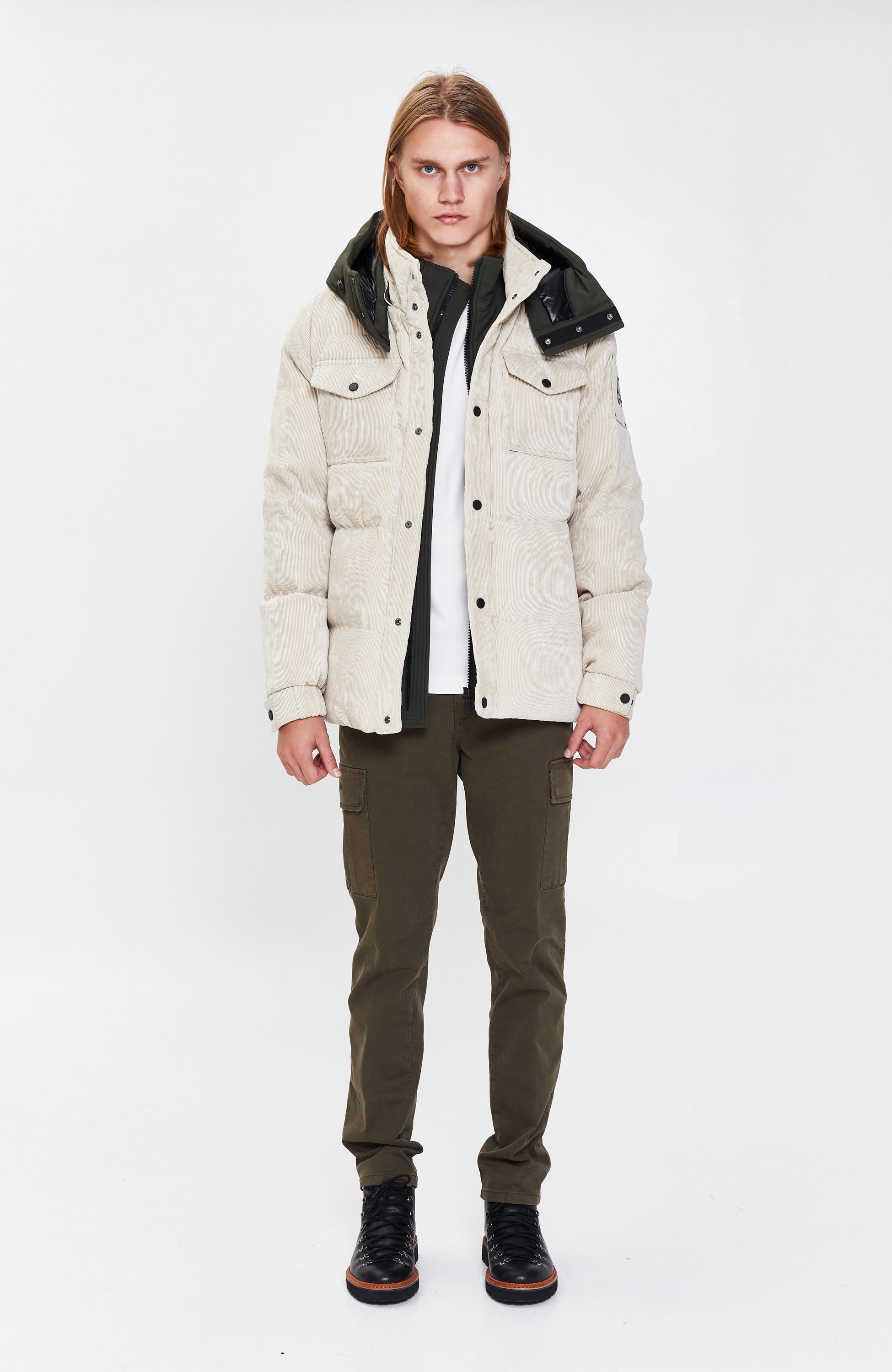 Moose knuckles Neutral Velvetist veekindel jope souris image 11