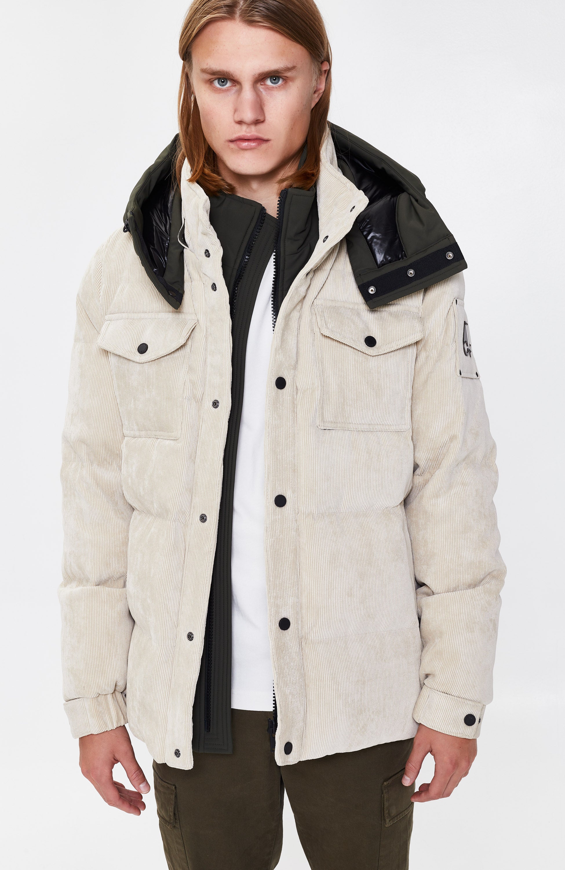 Moose knuckles Neutral Velvetist veekindel jope souris image 1