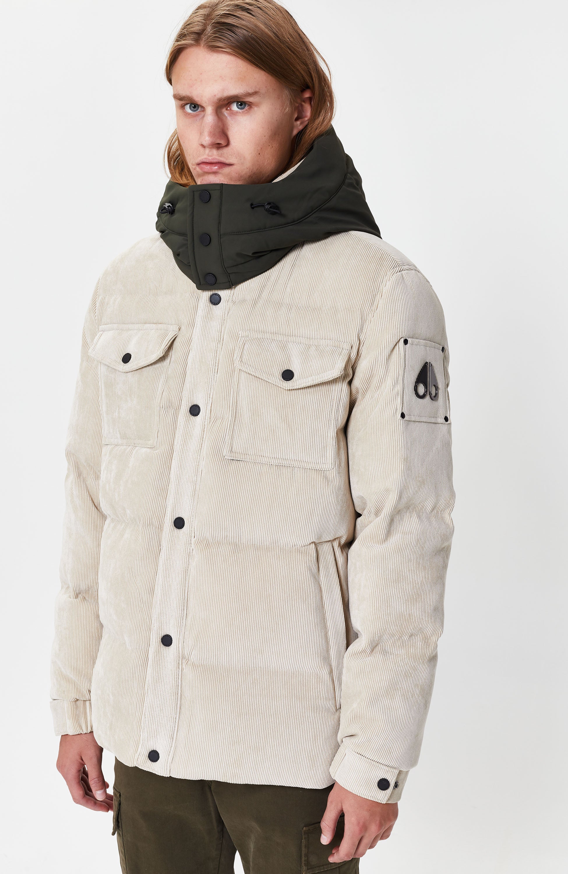 Moose knuckles Neutral Velvetist veekindel jope souris image 4