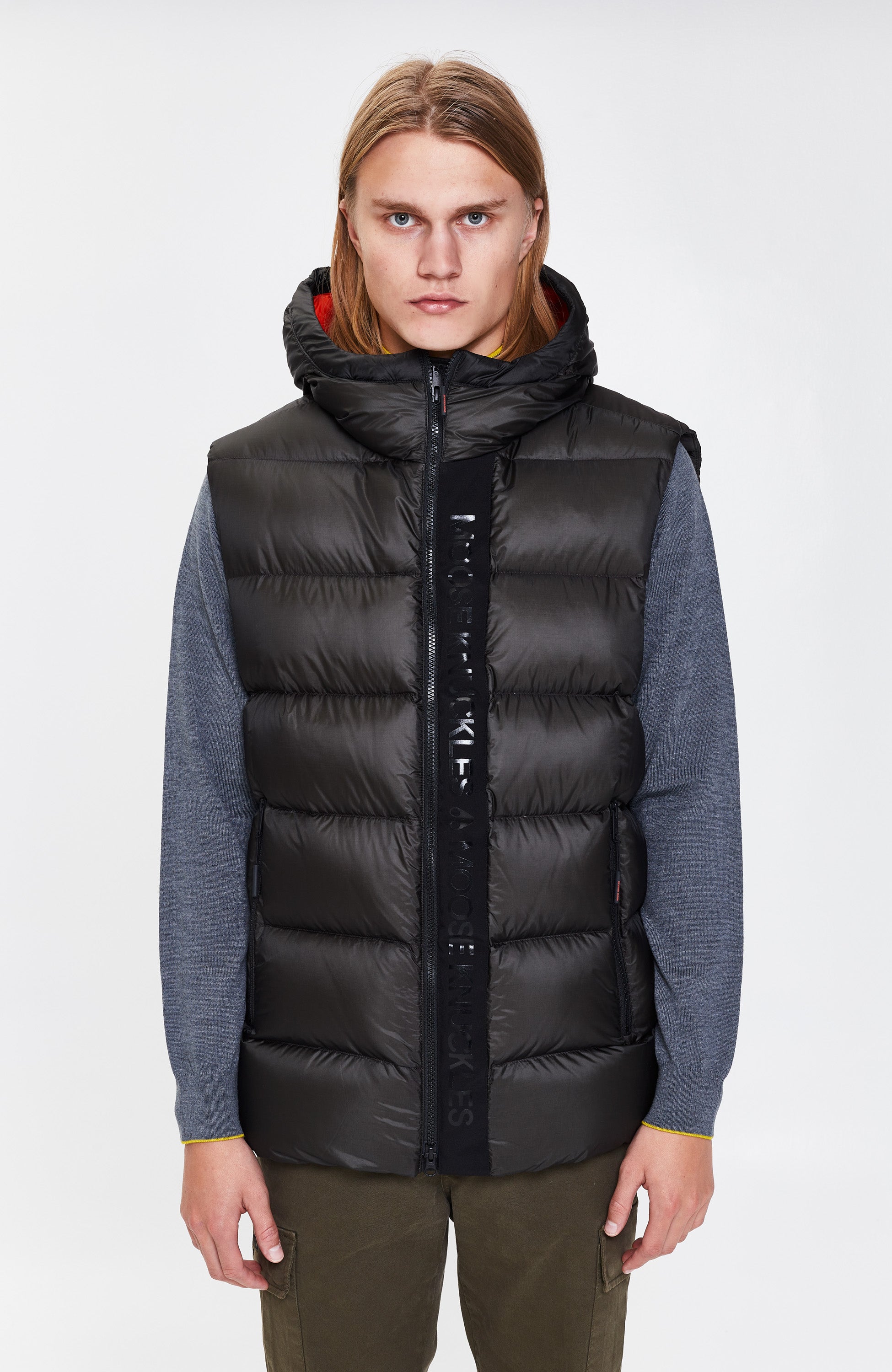 Hooded down vest ORWELL